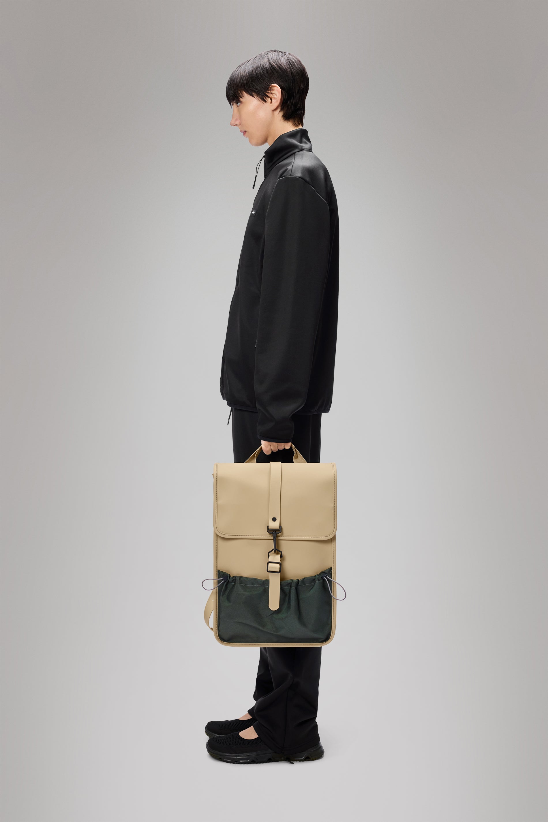 RAINS Mix Backpack Mini Sand 16L H40 x D14 x W29 cm Backpack