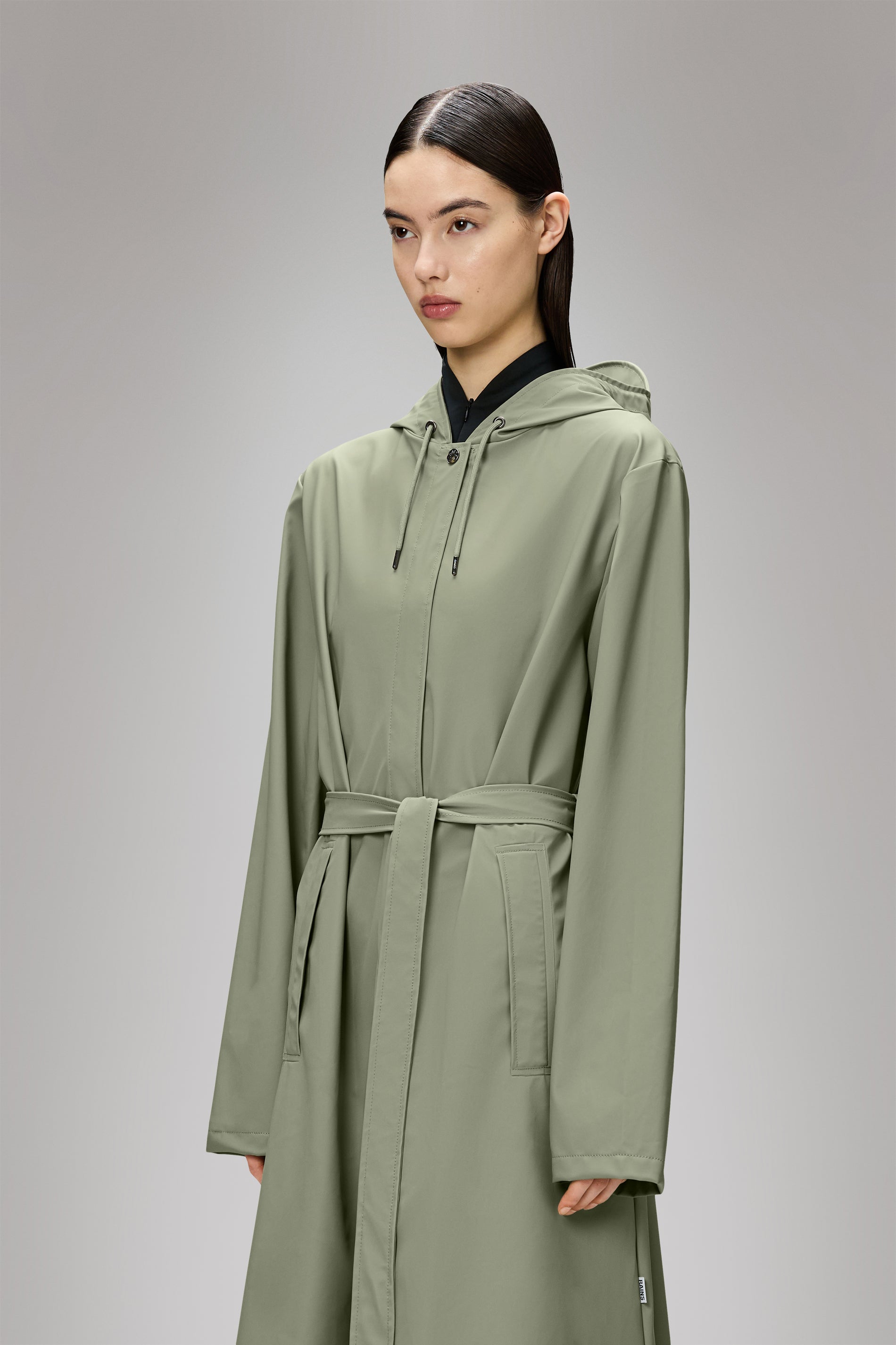 RAINS A-Line Longer W Jacket Drift Jacket