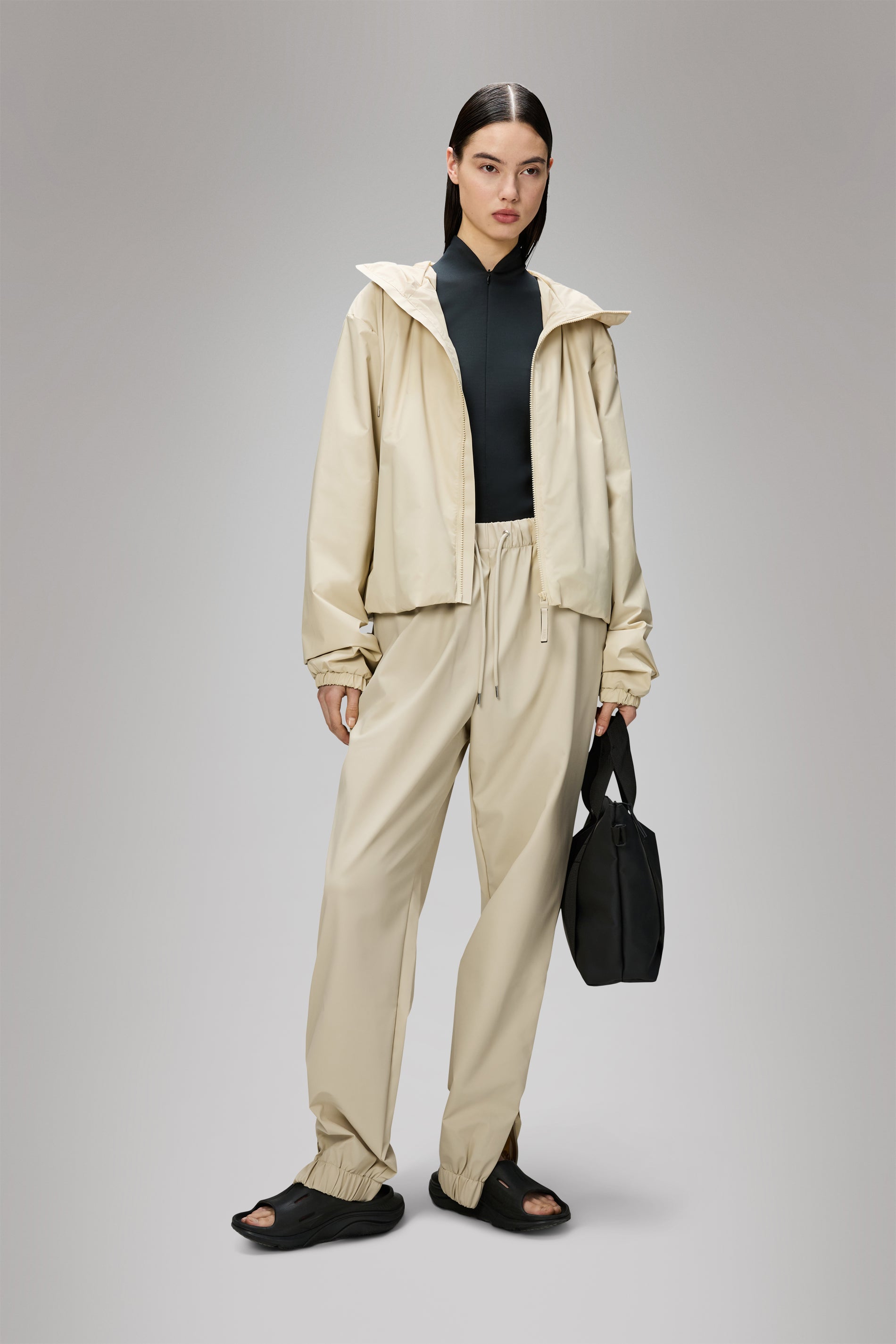 RAINS Lohja Short Insulated Jacket Dune Jacket