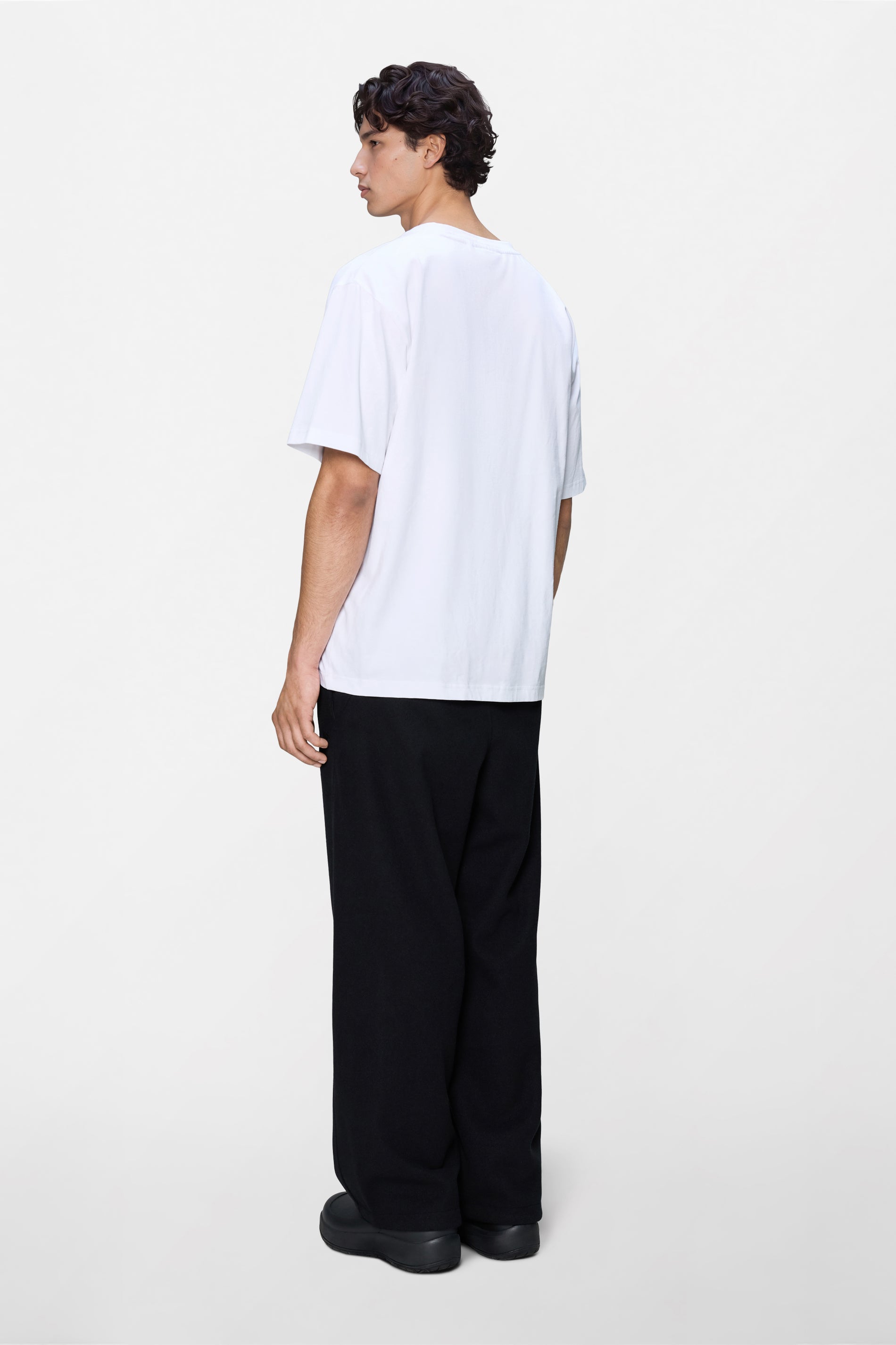 RAINS Classic T-shirt Cubes White T-shirt
