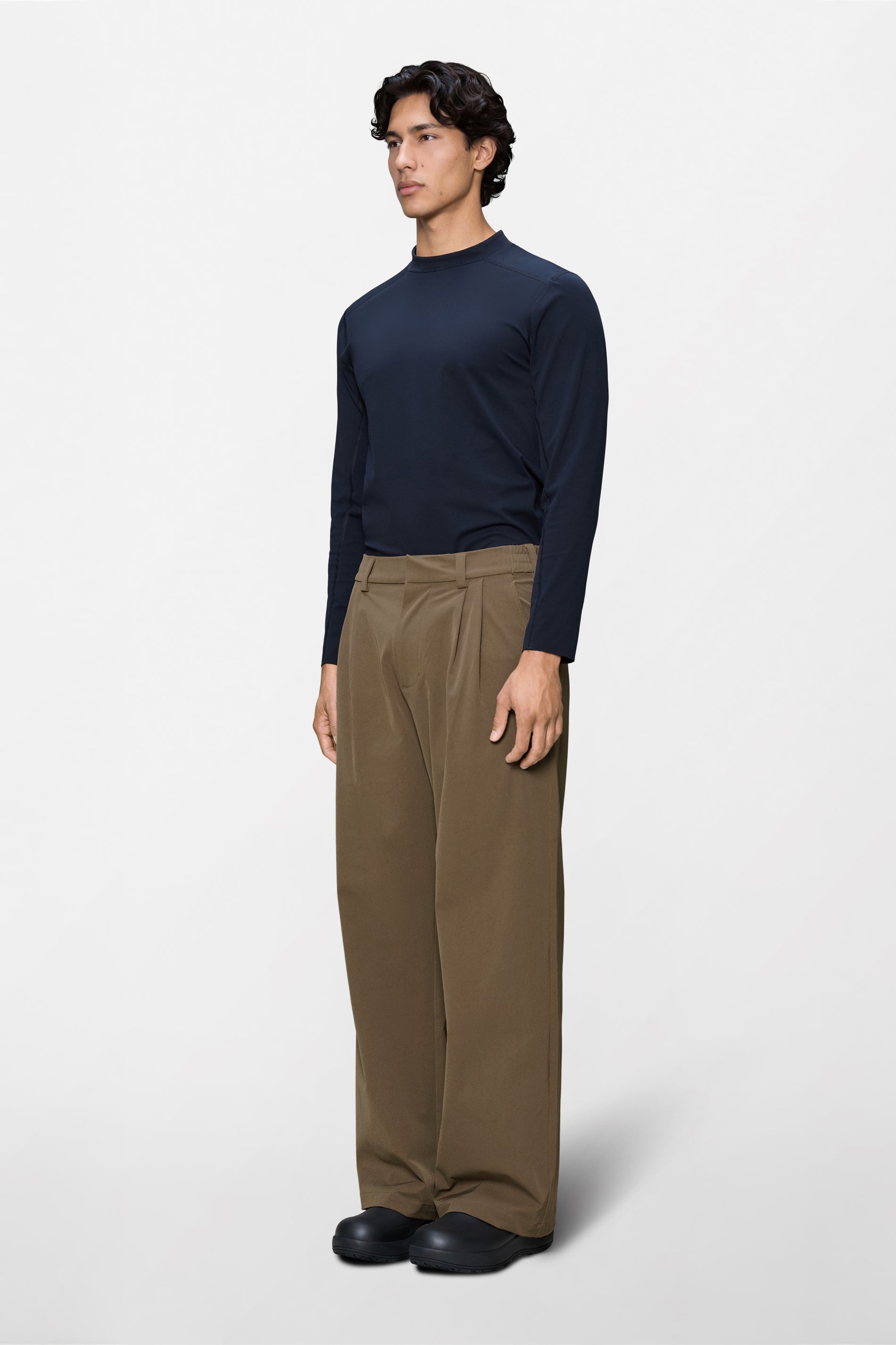RAINS Tech Woven Pants Wide Splinter Pants