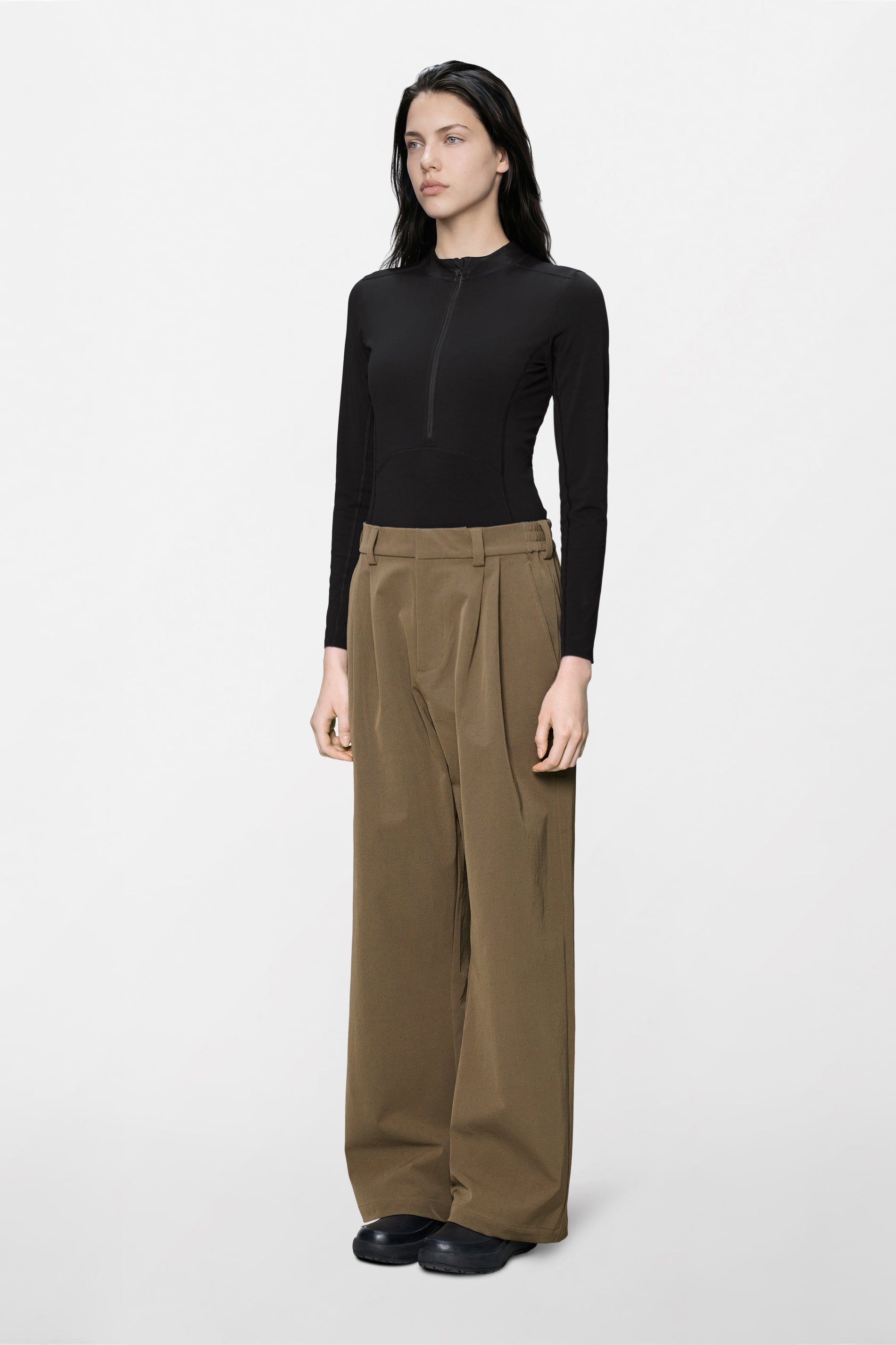 RAINS Tech Woven Pants Wide Splinter Pants