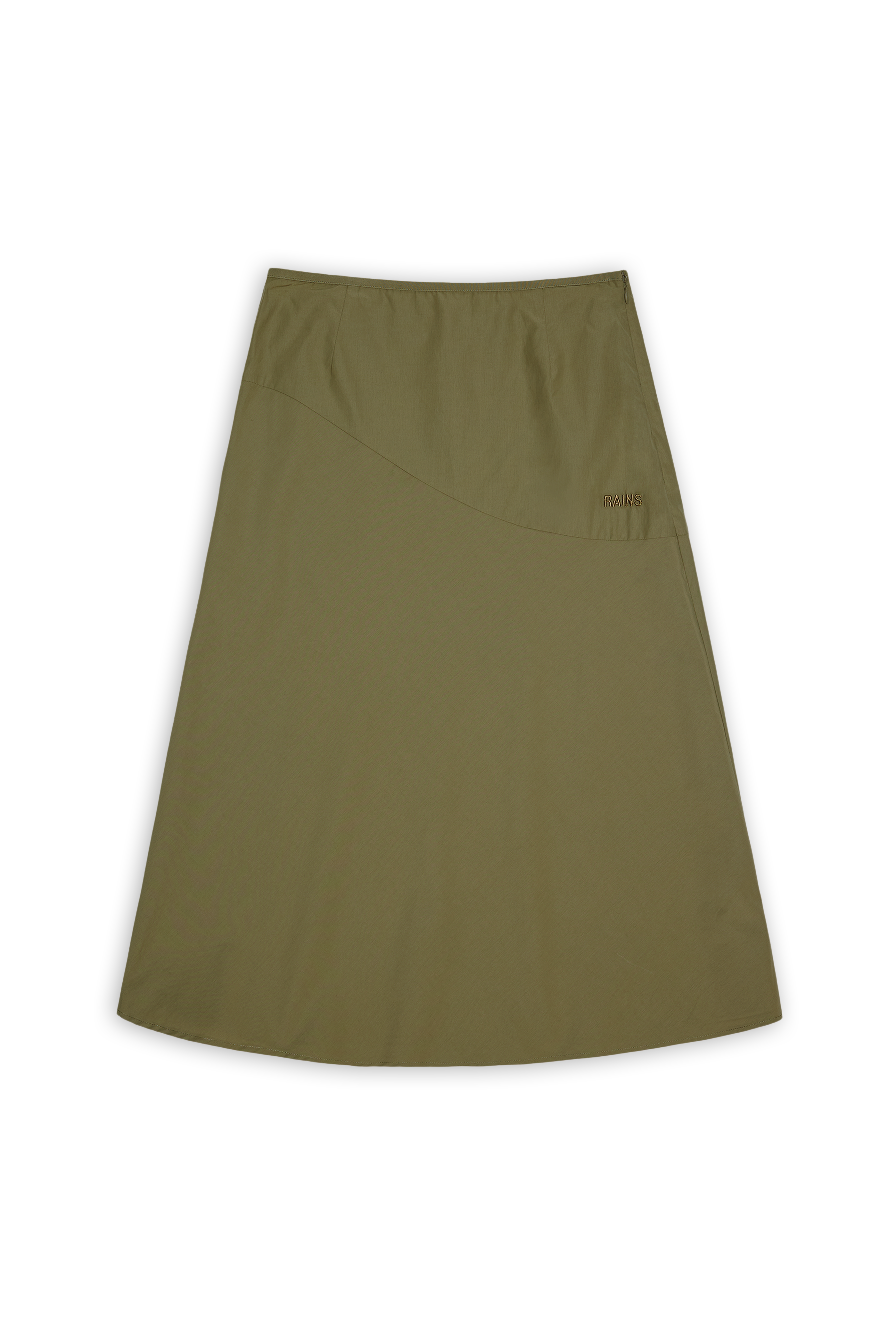 RAINS Light Woven W Skirt Moss Skirt
