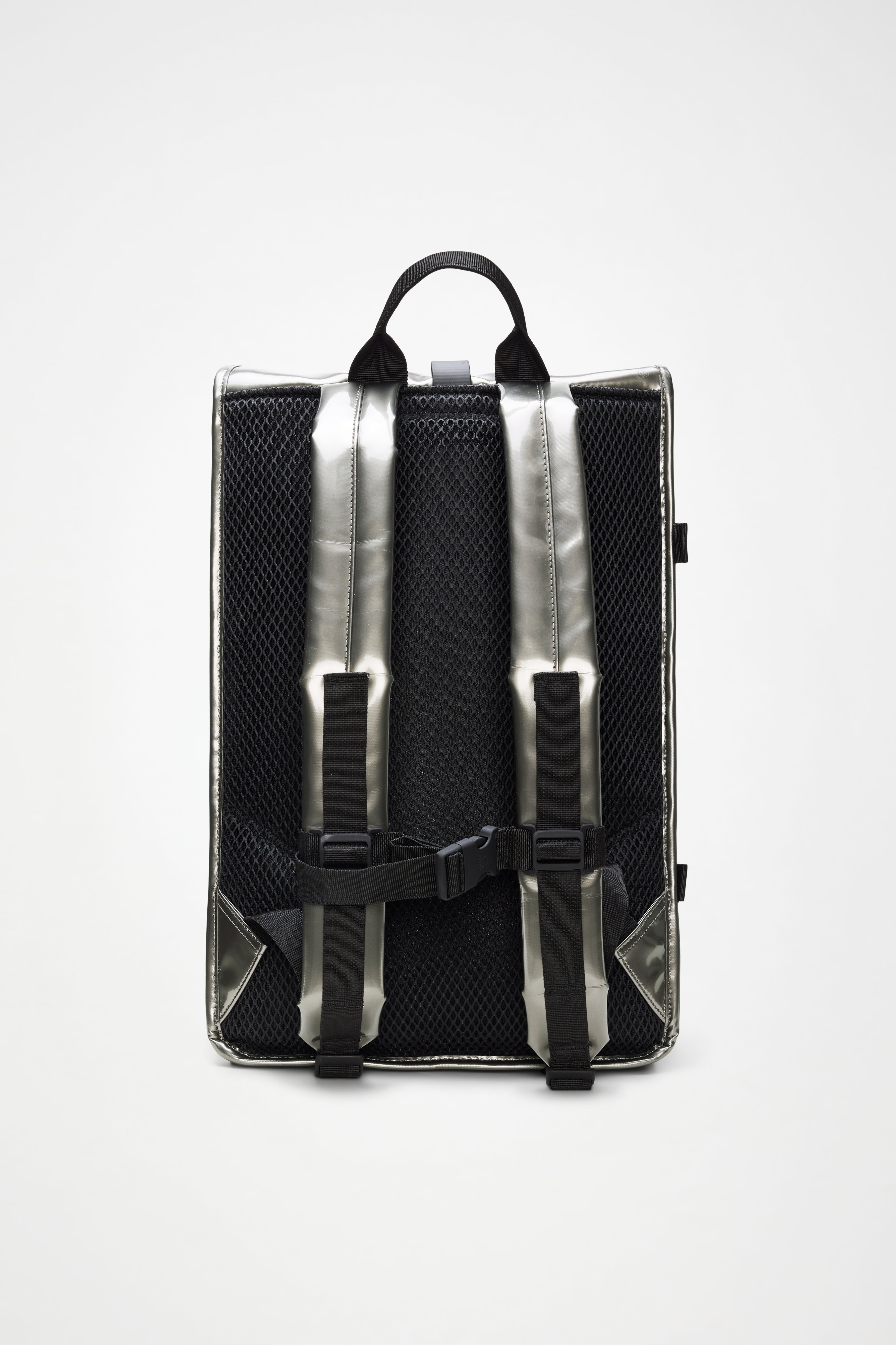 RAINS Rolltop Rucksack Large Raven 23L H63 x D14 x W32 cm Backpack