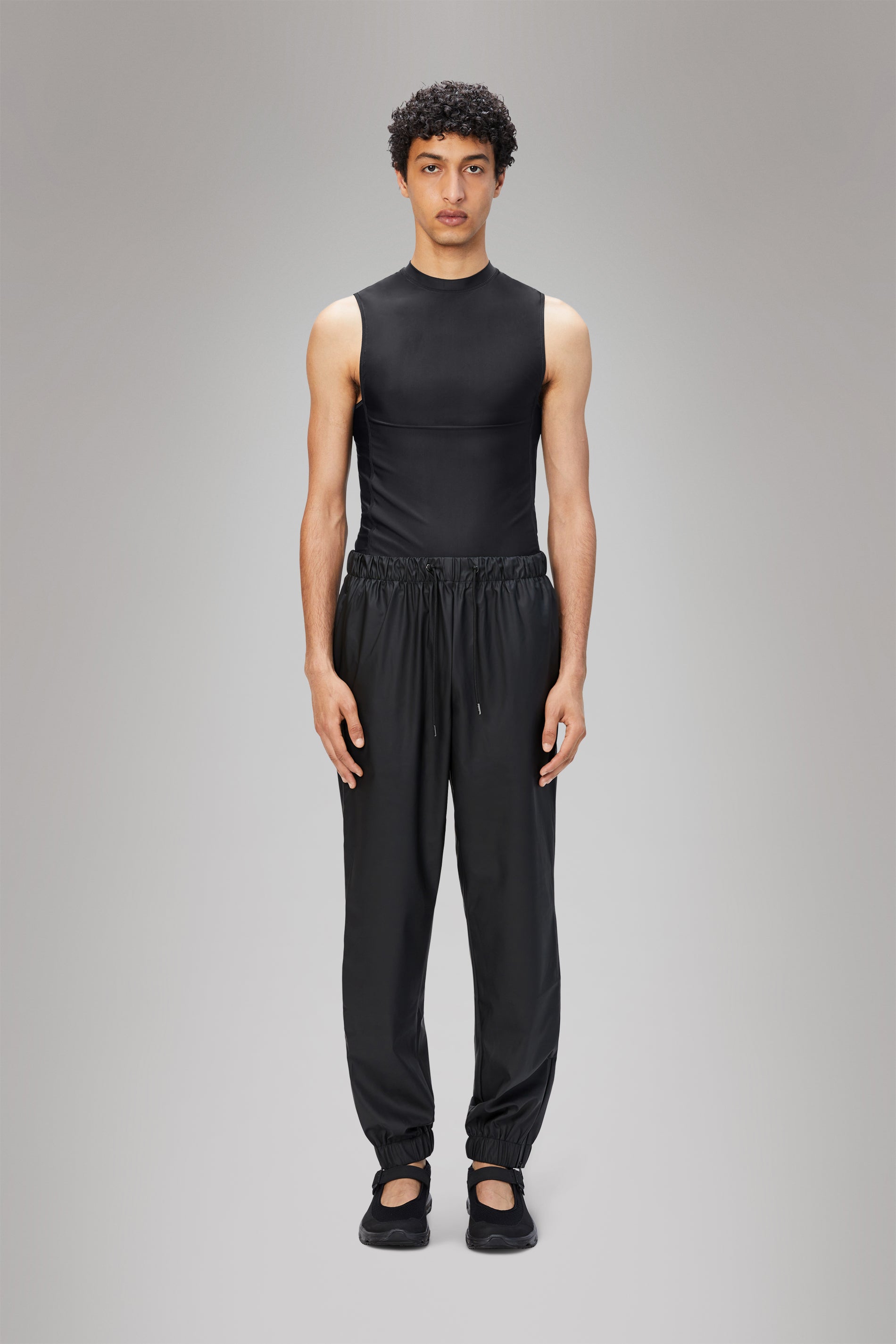 RAINS Rain Pants Regular Black Pants