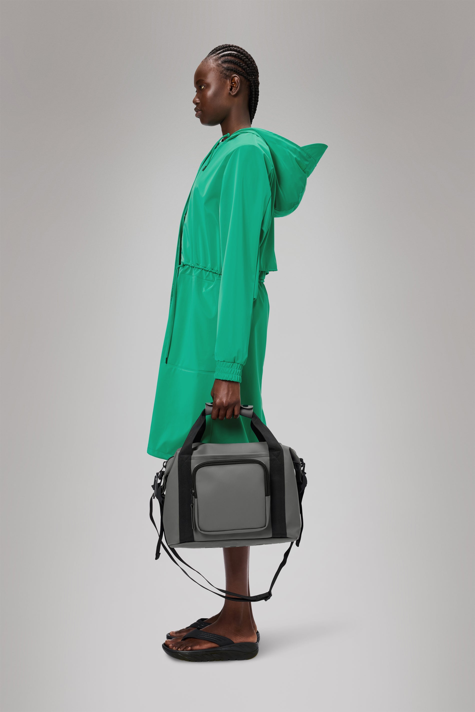 RAINS Texel Kit Bag Grey Weekender