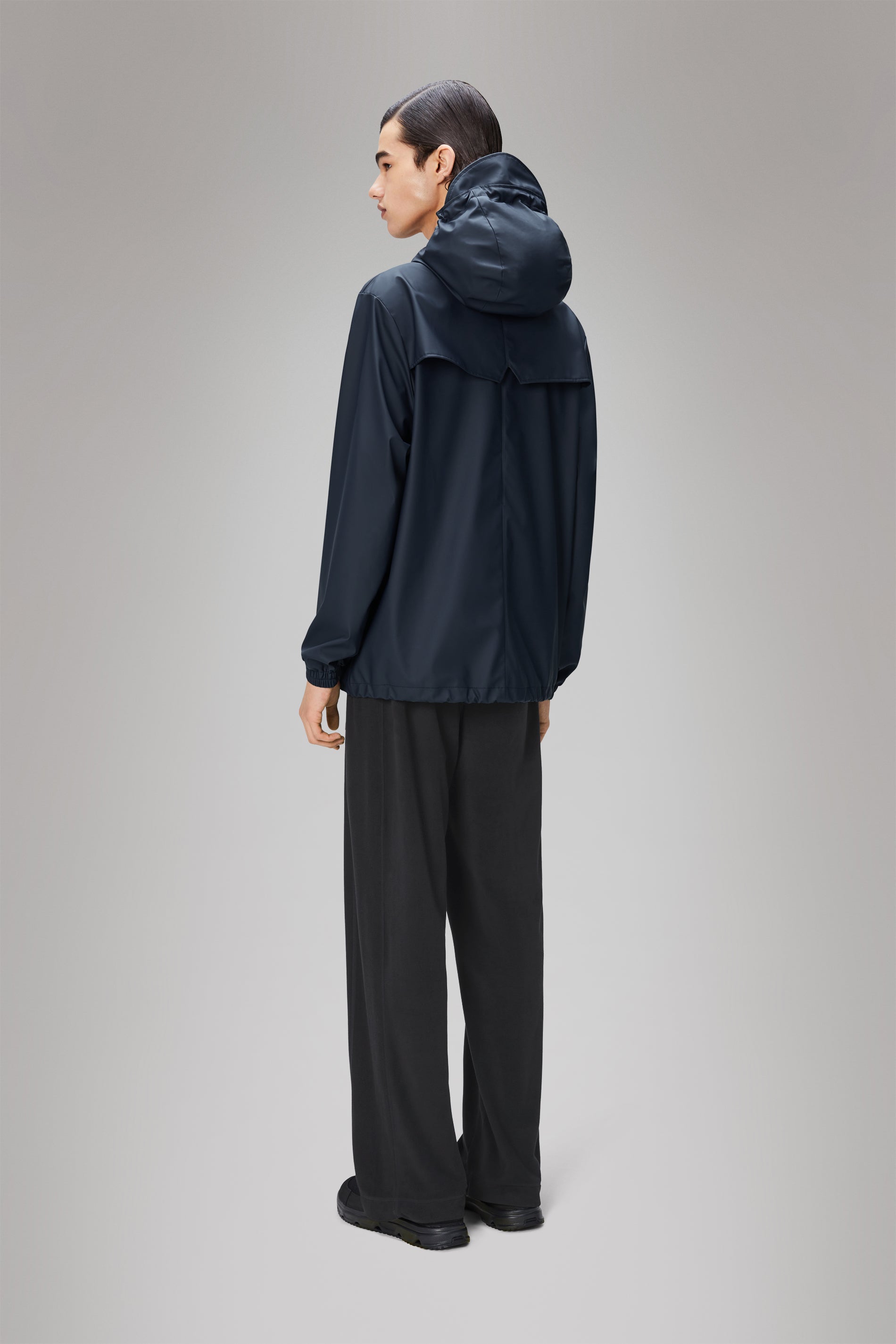 RAINS Storm Breaker Navy Jacket
