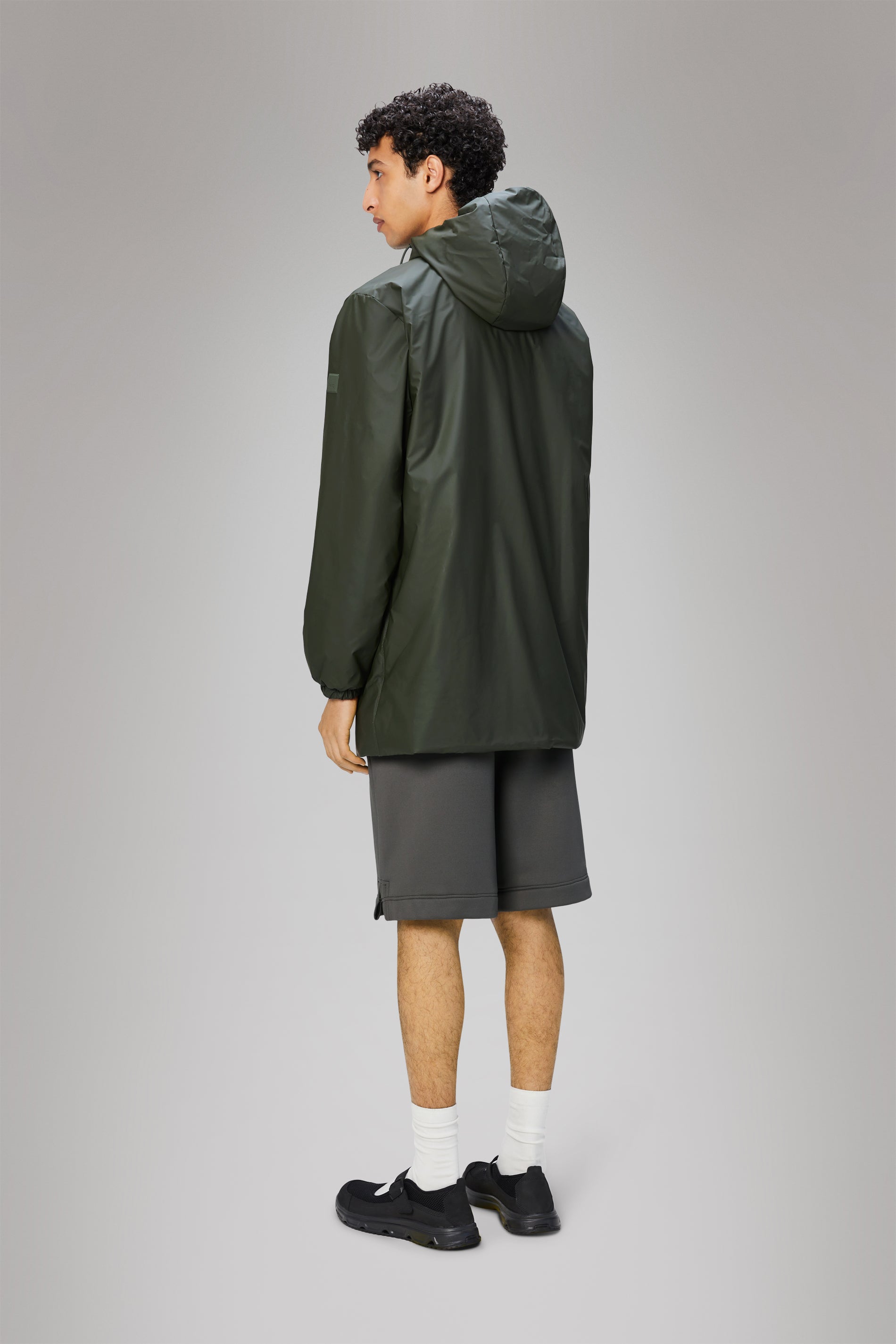 RAINS Lohja Long Insulated Jacket Green Jacket