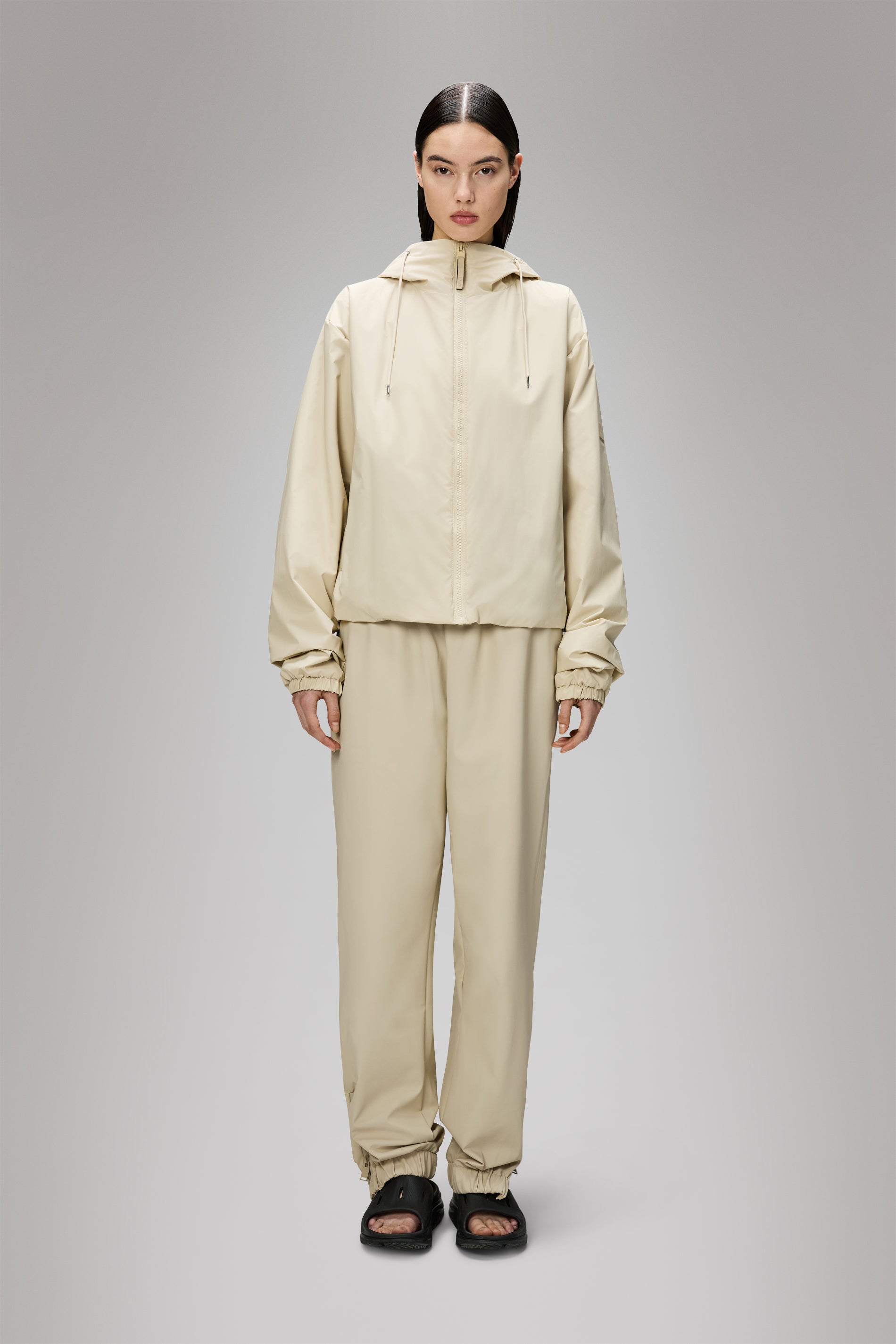 RAINS Lohja Short Insulated Jacket Dune Jacket