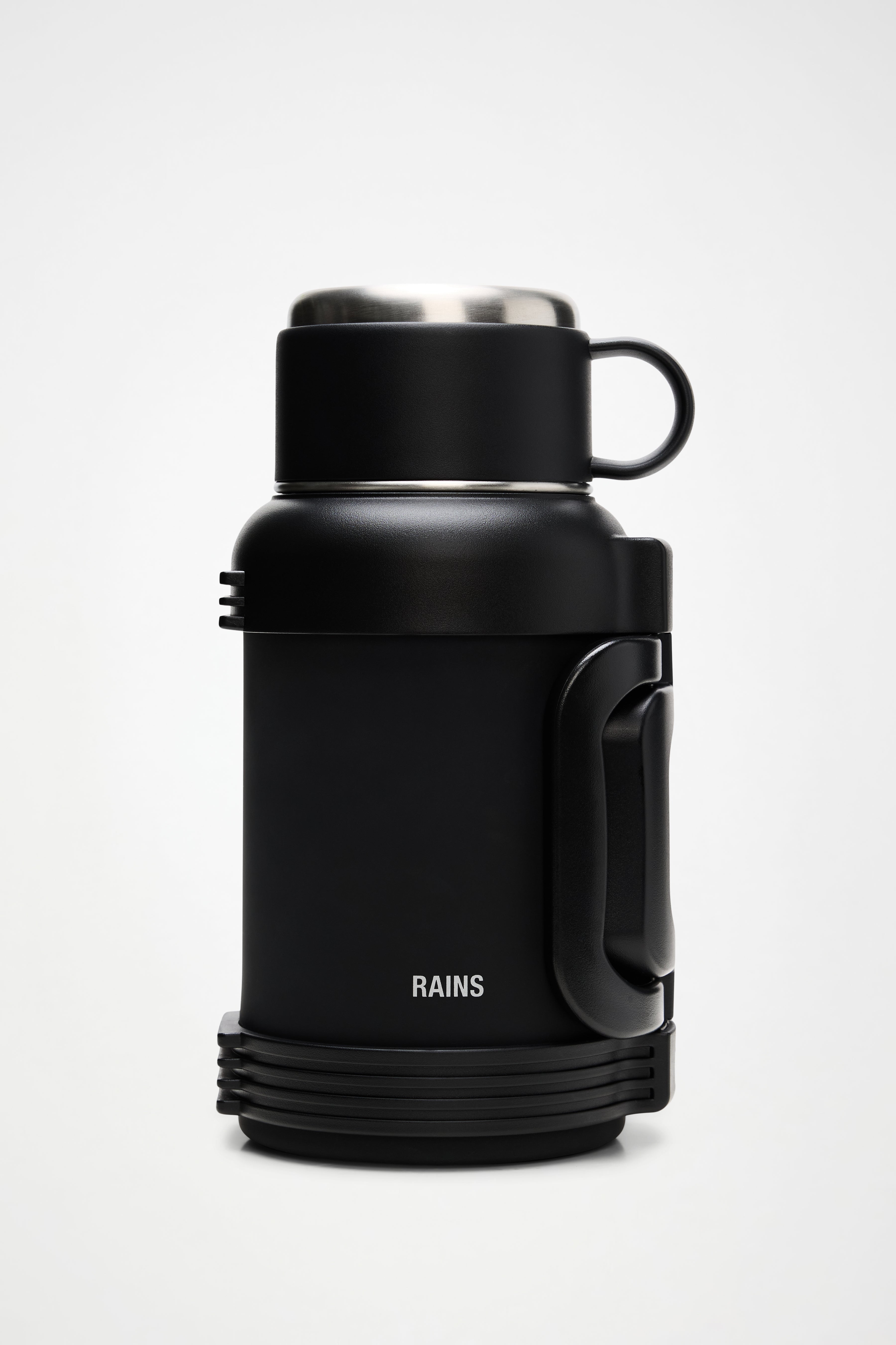 RAINS Stainless Steel Tumbler Vacuum Flask 1300ml Black