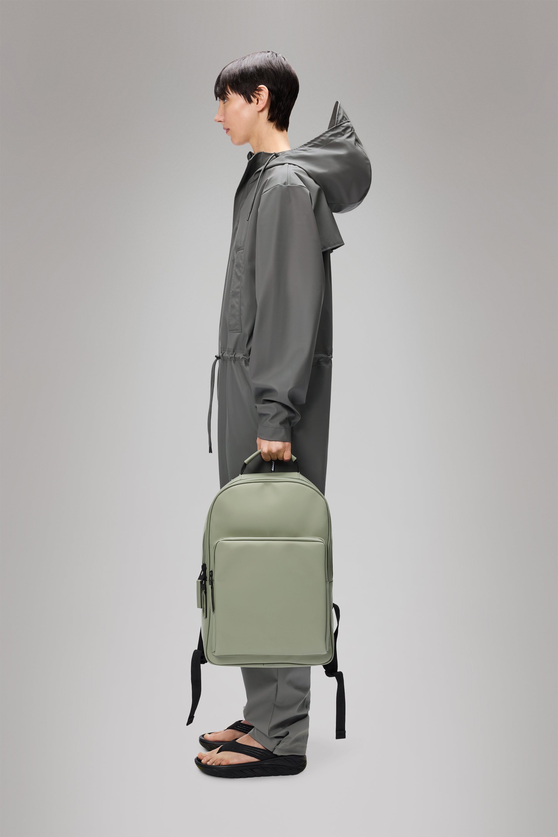 RAINS Book Daypack Large Drift Backpack