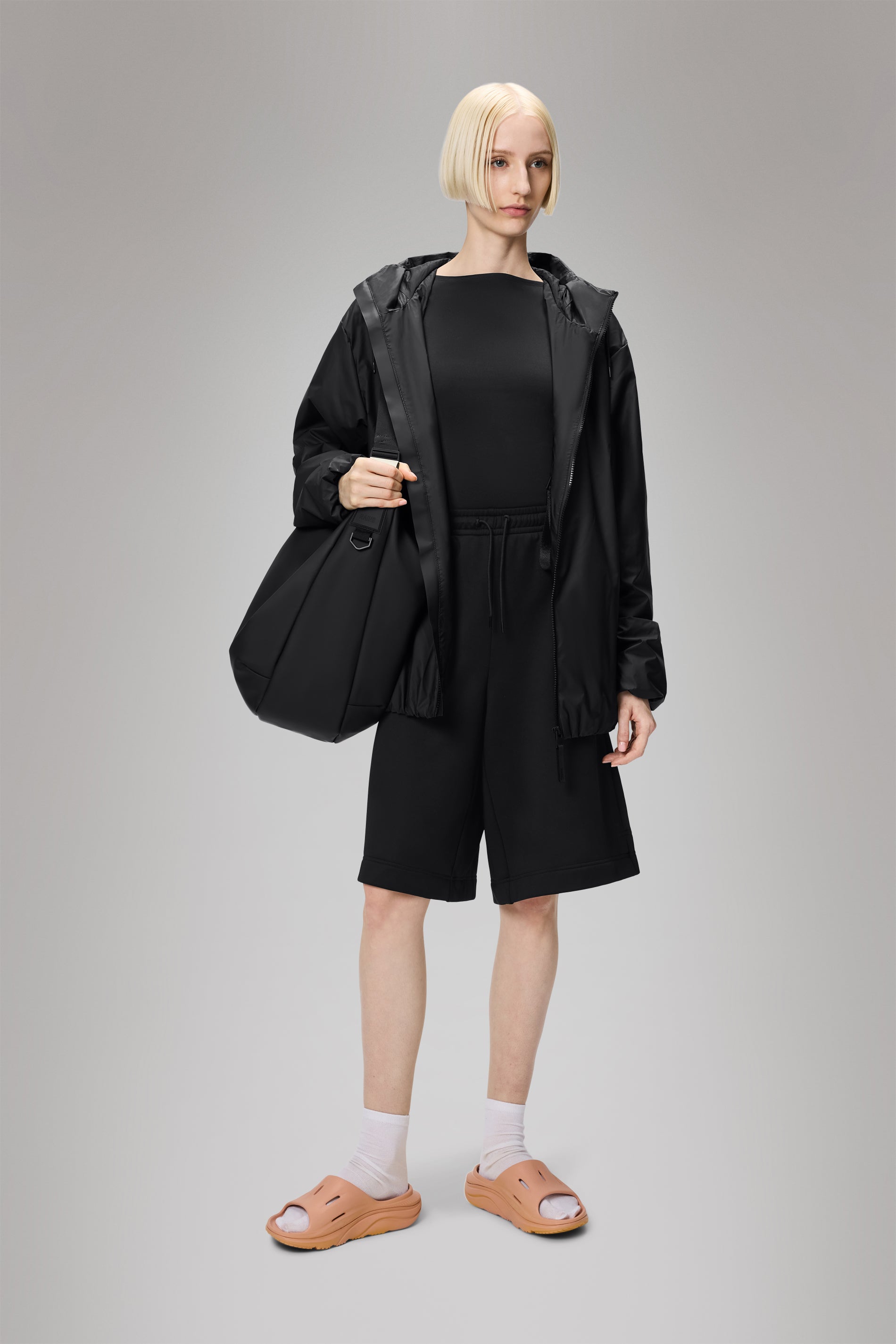 RAINS Lohja Insulated Jacket Black Jacket