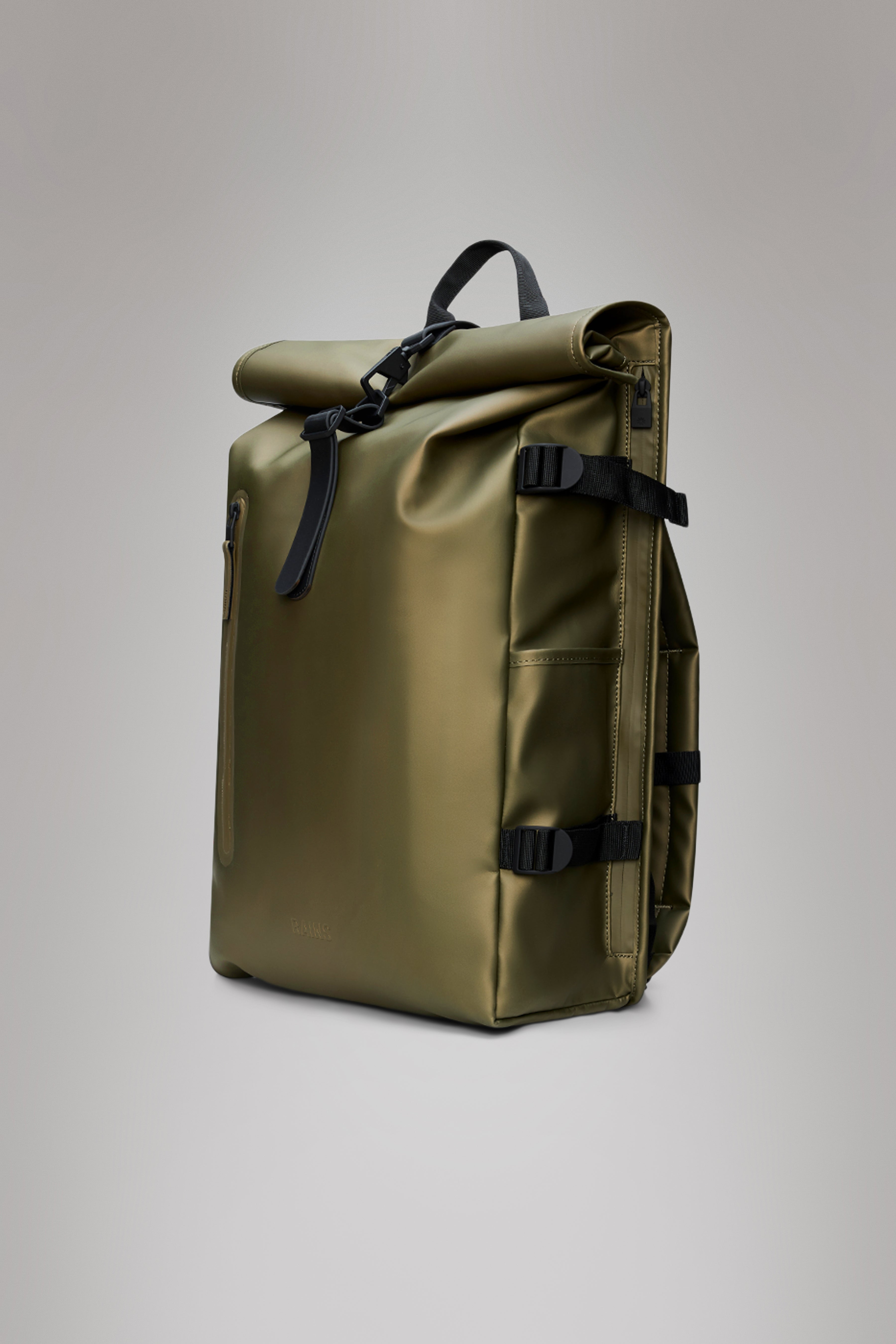 RAINS Rolltop Rucksack Large Revel Backpack