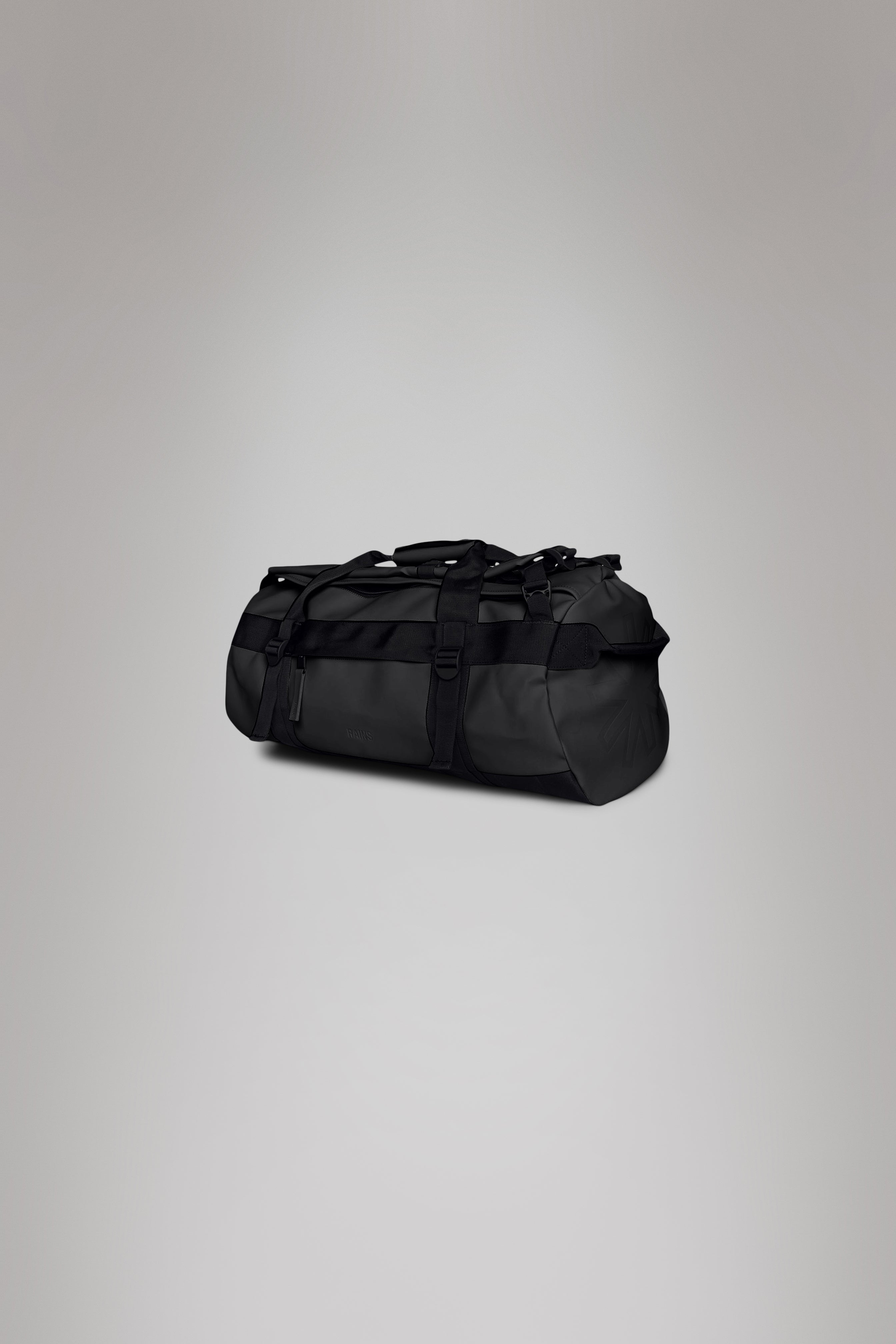 RAINS Texel Duffel Bag Small Black Duffel