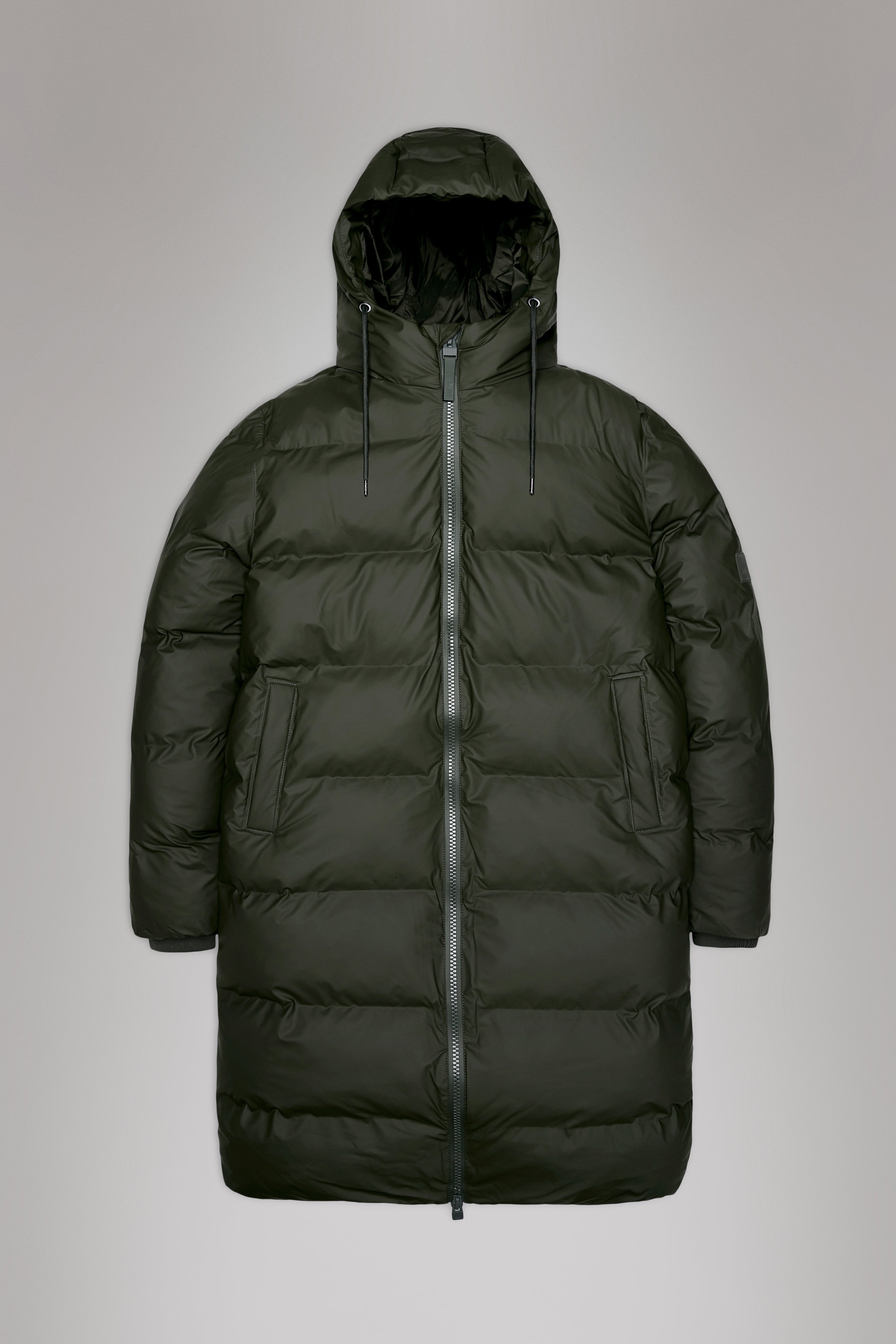 Rains Alta Longer Puffer Jacket Jackets 03 Green