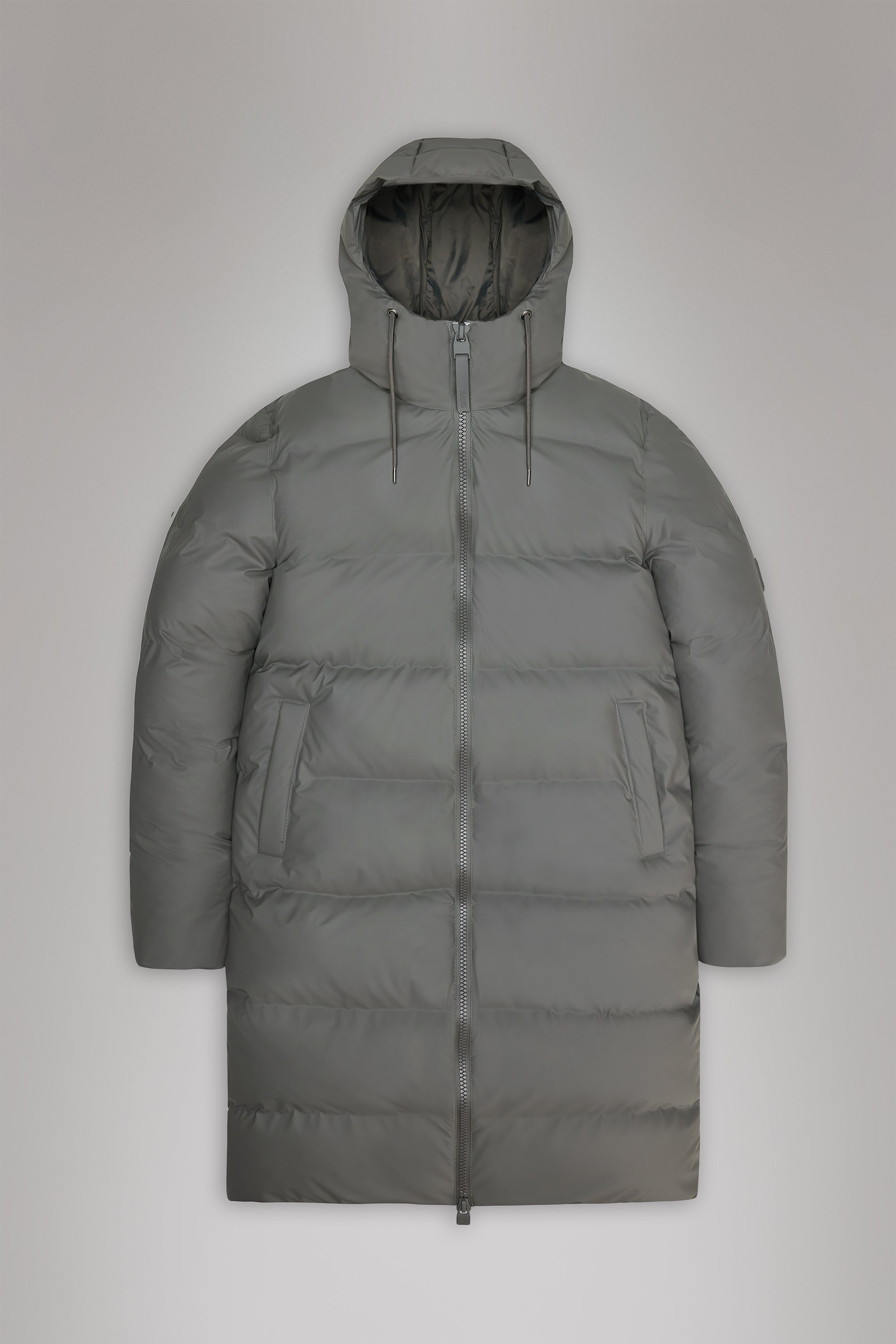 Rains Alta Longer Puffer Jacket Jackets 13 Grey