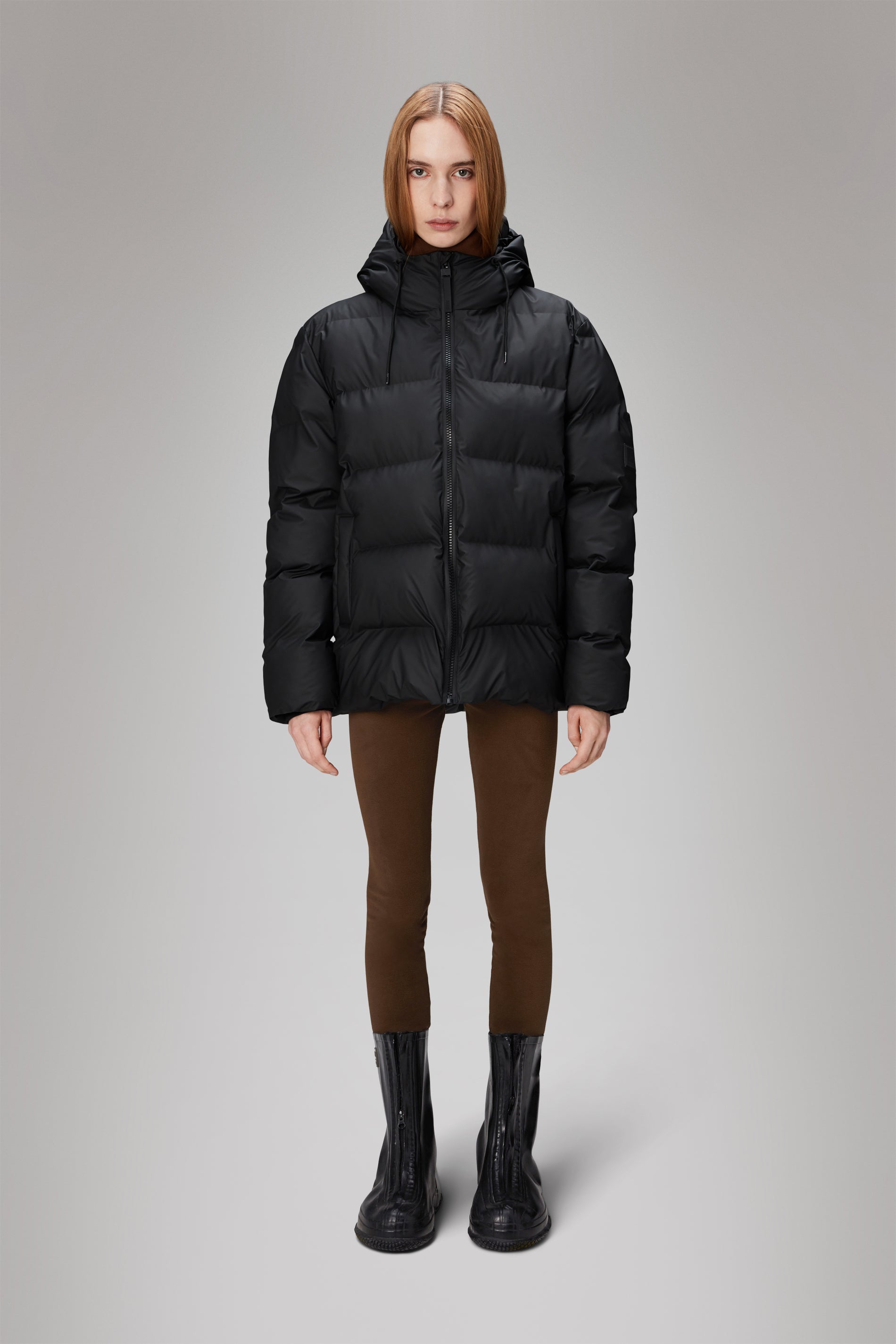 Rains Alta Puffer Jacket Jackets 01 Black