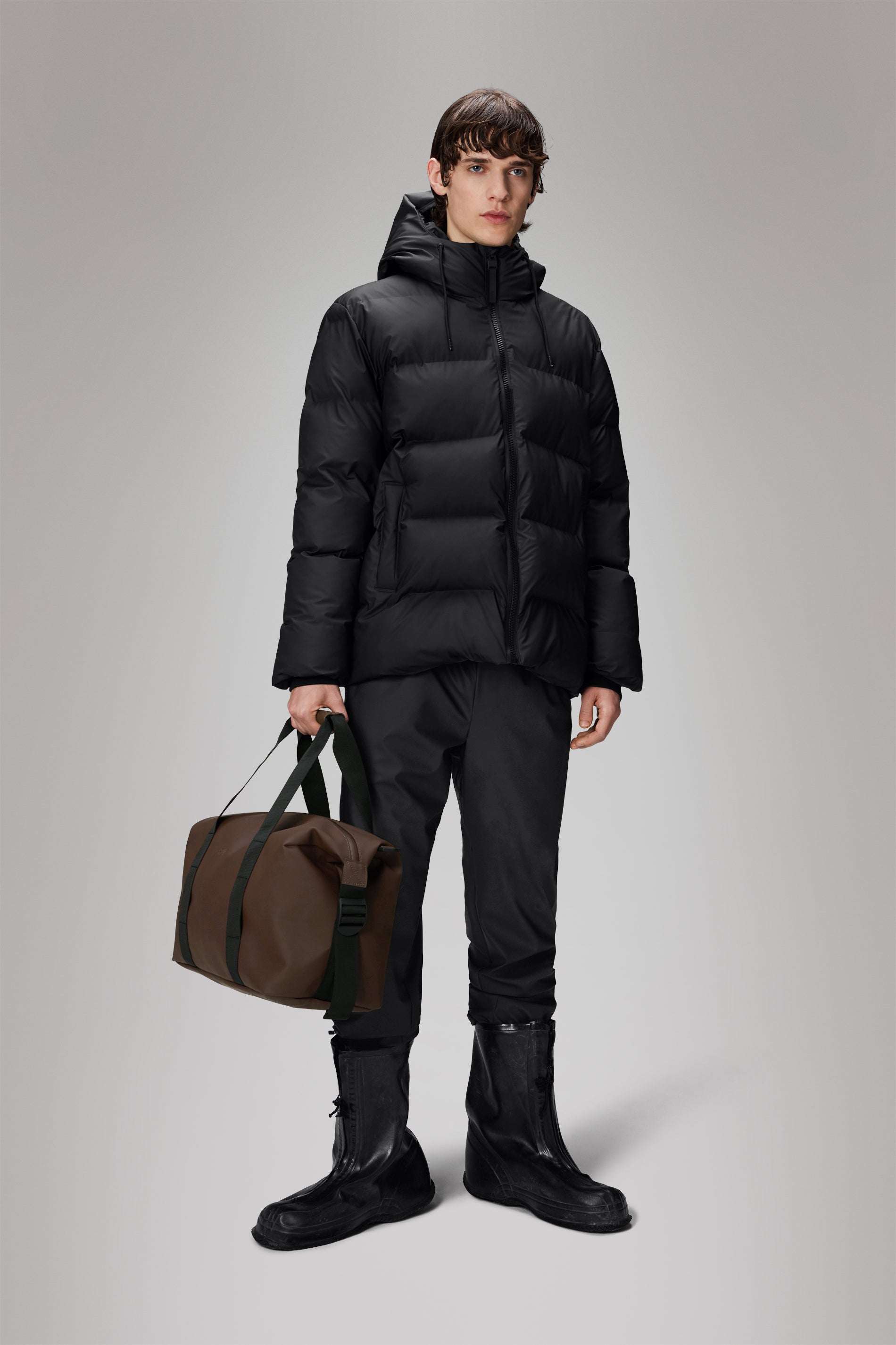 Rains Alta Puffer Jacket Jackets 01 Black