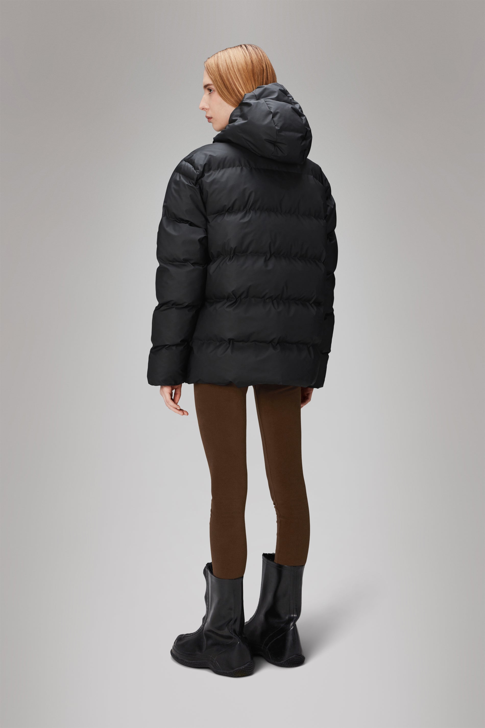 Rains Alta Puffer Jacket Jackets 01 Black
