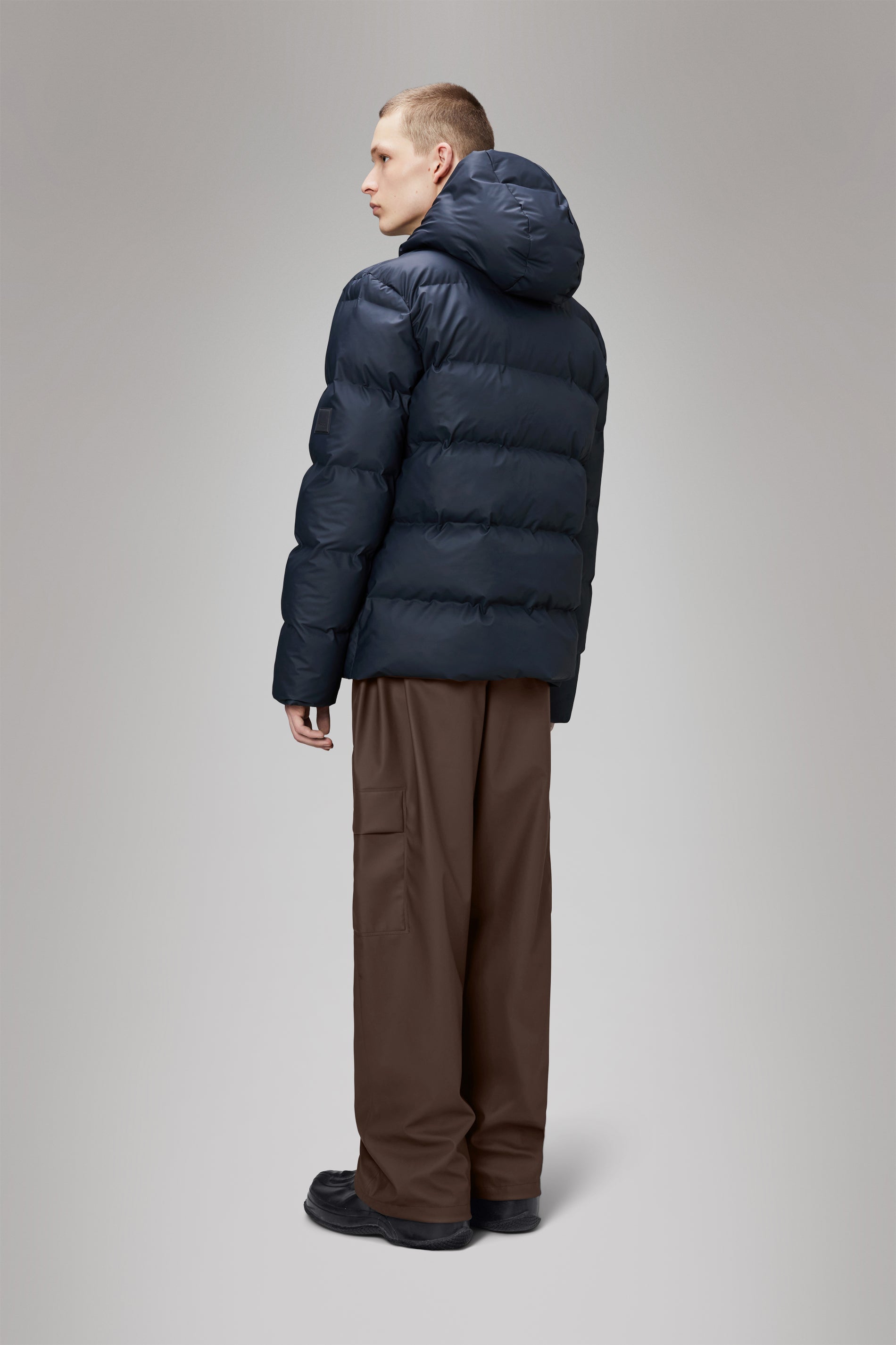 Rains Alta Puffer Jacket Jackets 47 Navy