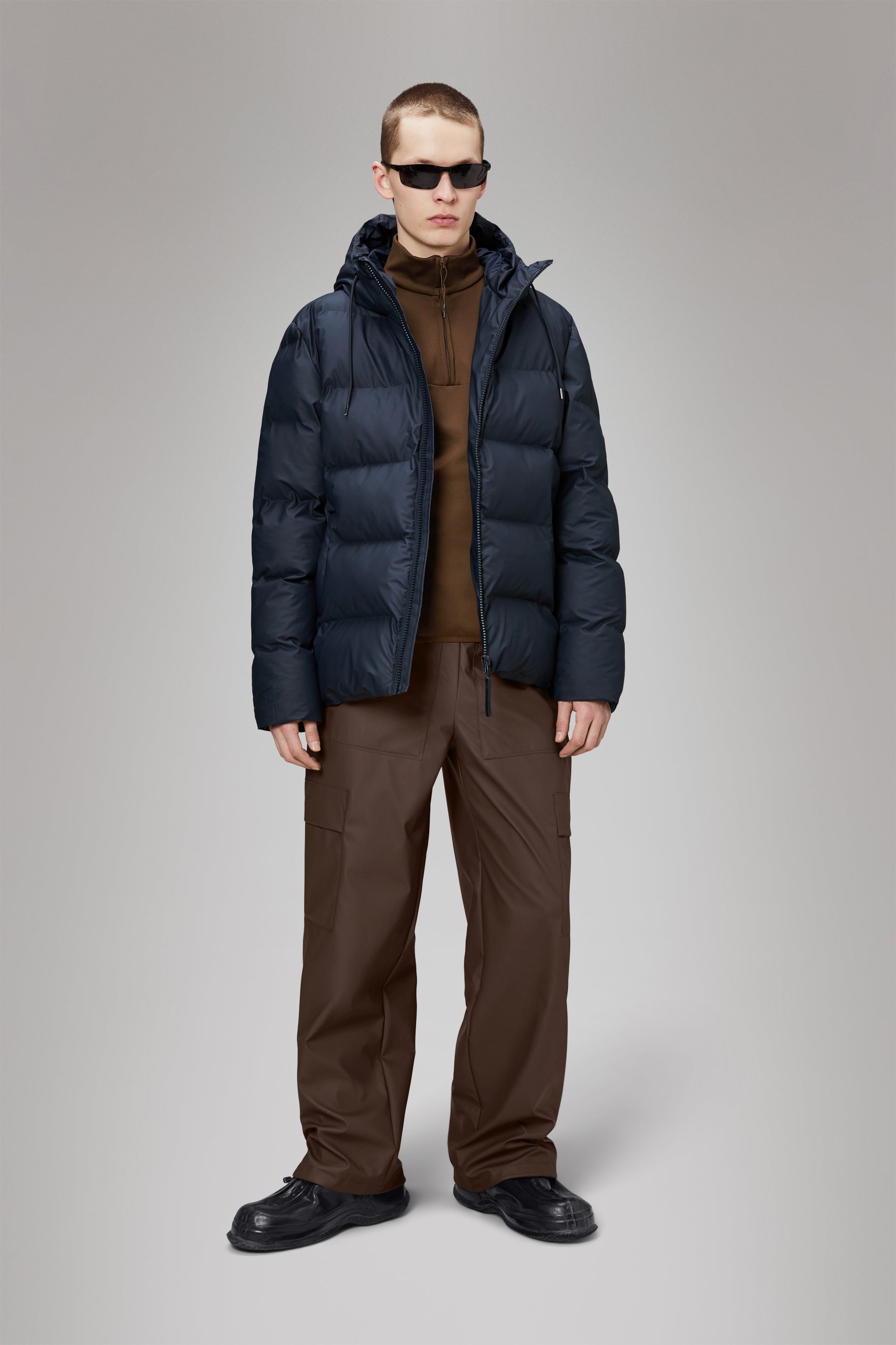 Rains Alta Puffer Jacket Jackets 47 Navy