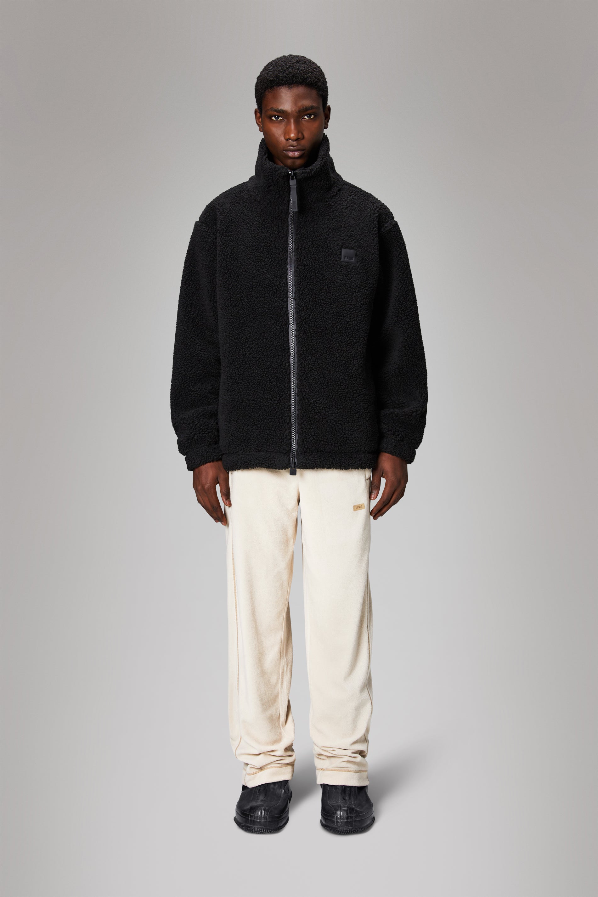 Rains Kofu Fleece Jacket Jackets 01 Black