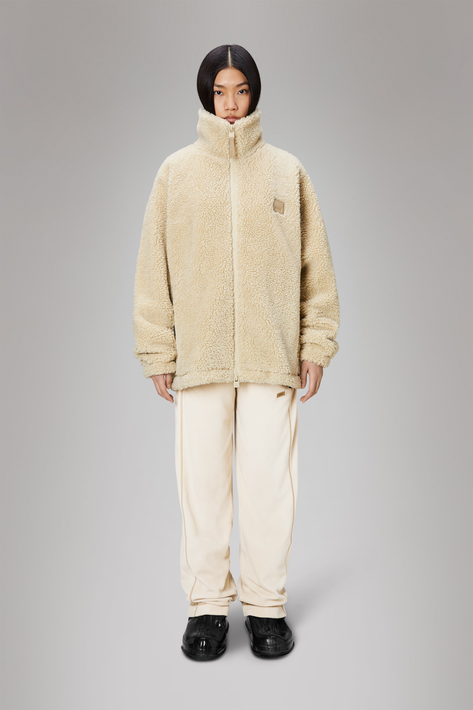 Rains Kofu Fleece Jacket Jackets 24 Sand