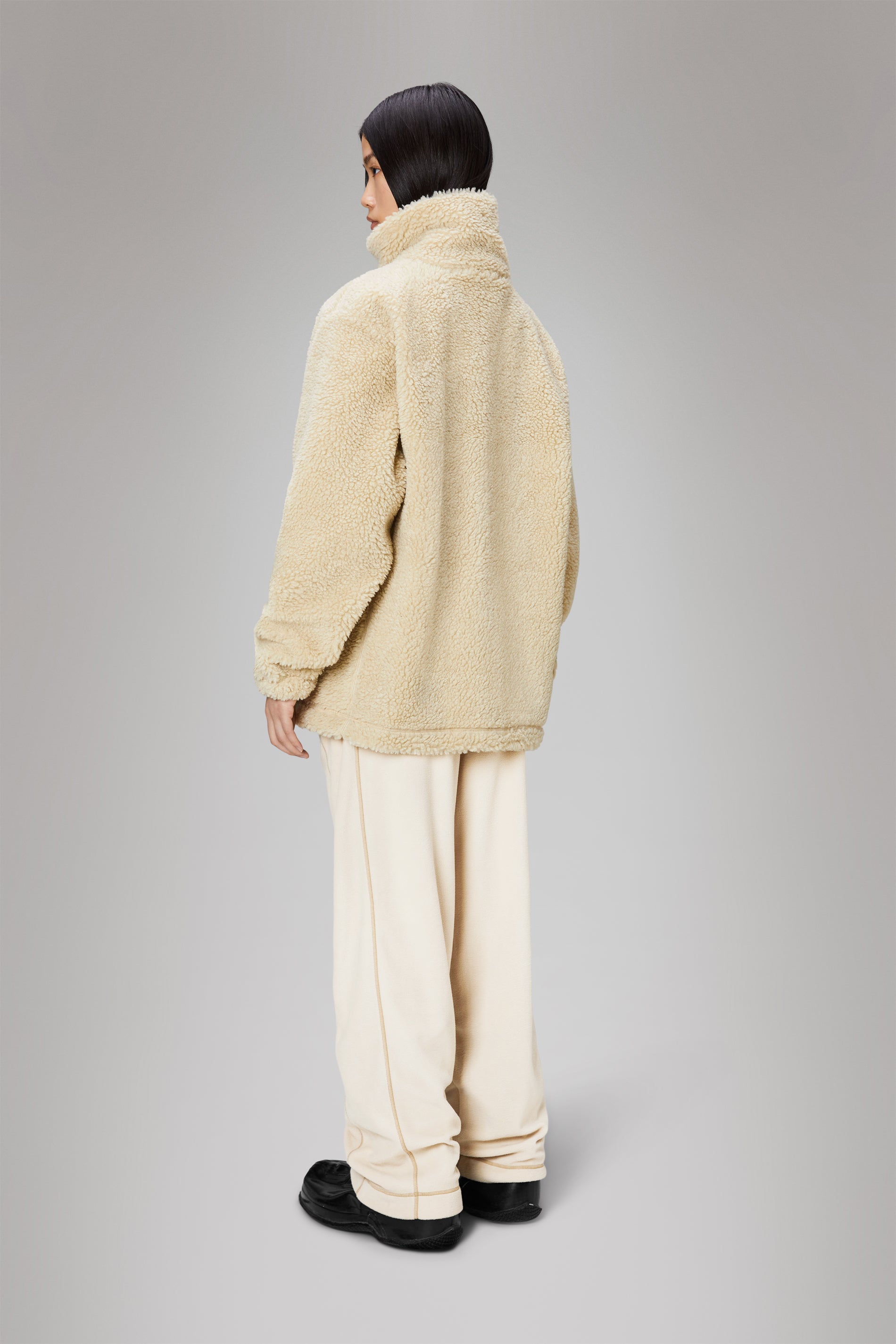 Rains Kofu Fleece Jacket Jackets 24 Sand