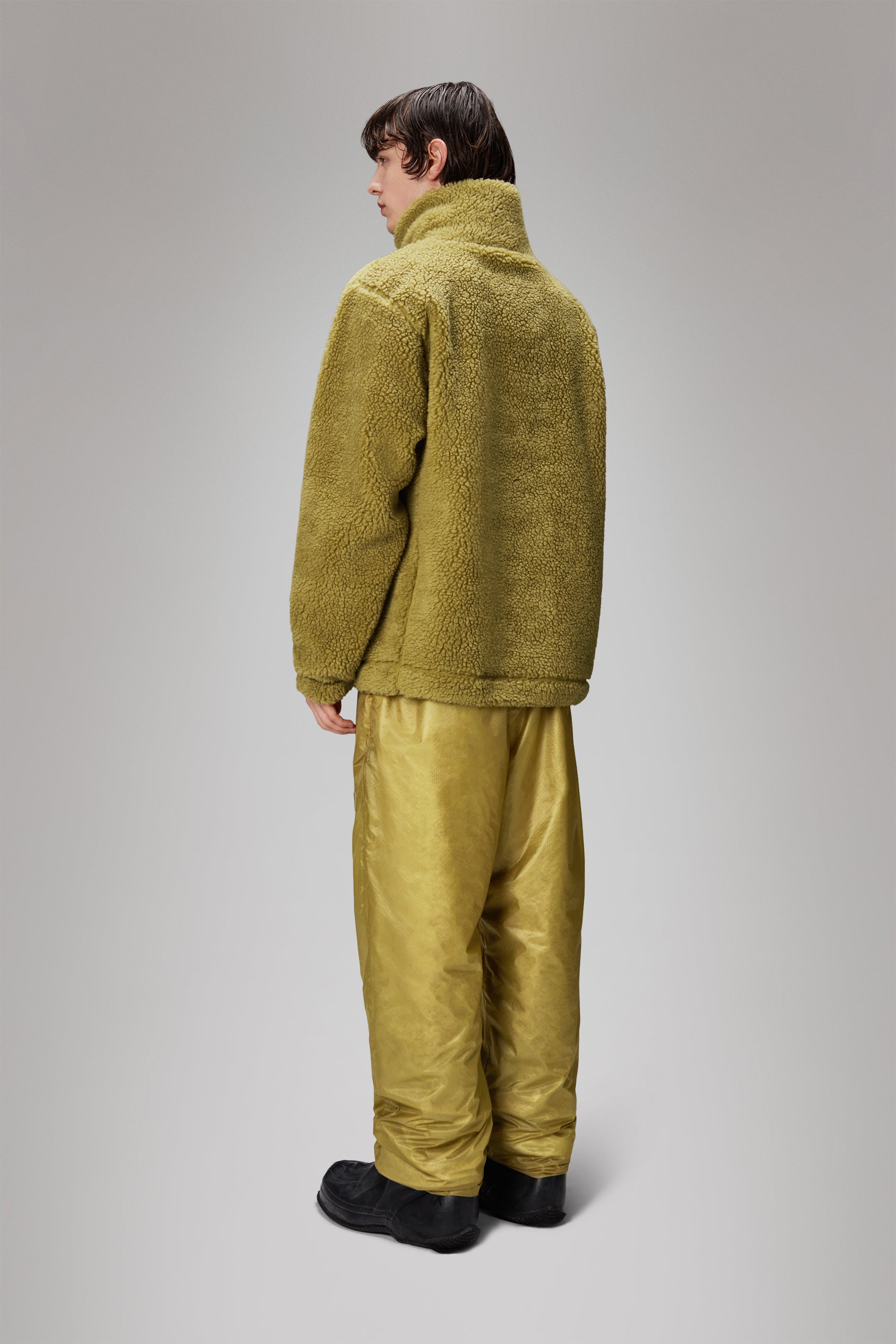 Rains Kofu Fleece Jacket Jackets 44 Khaki