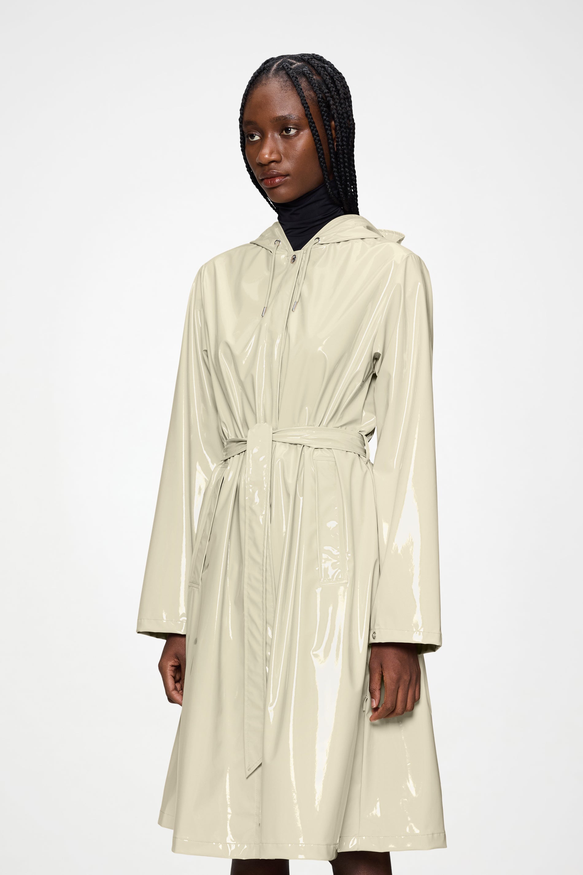 RAINS A-Line Longer W Jacket Shore Jacket