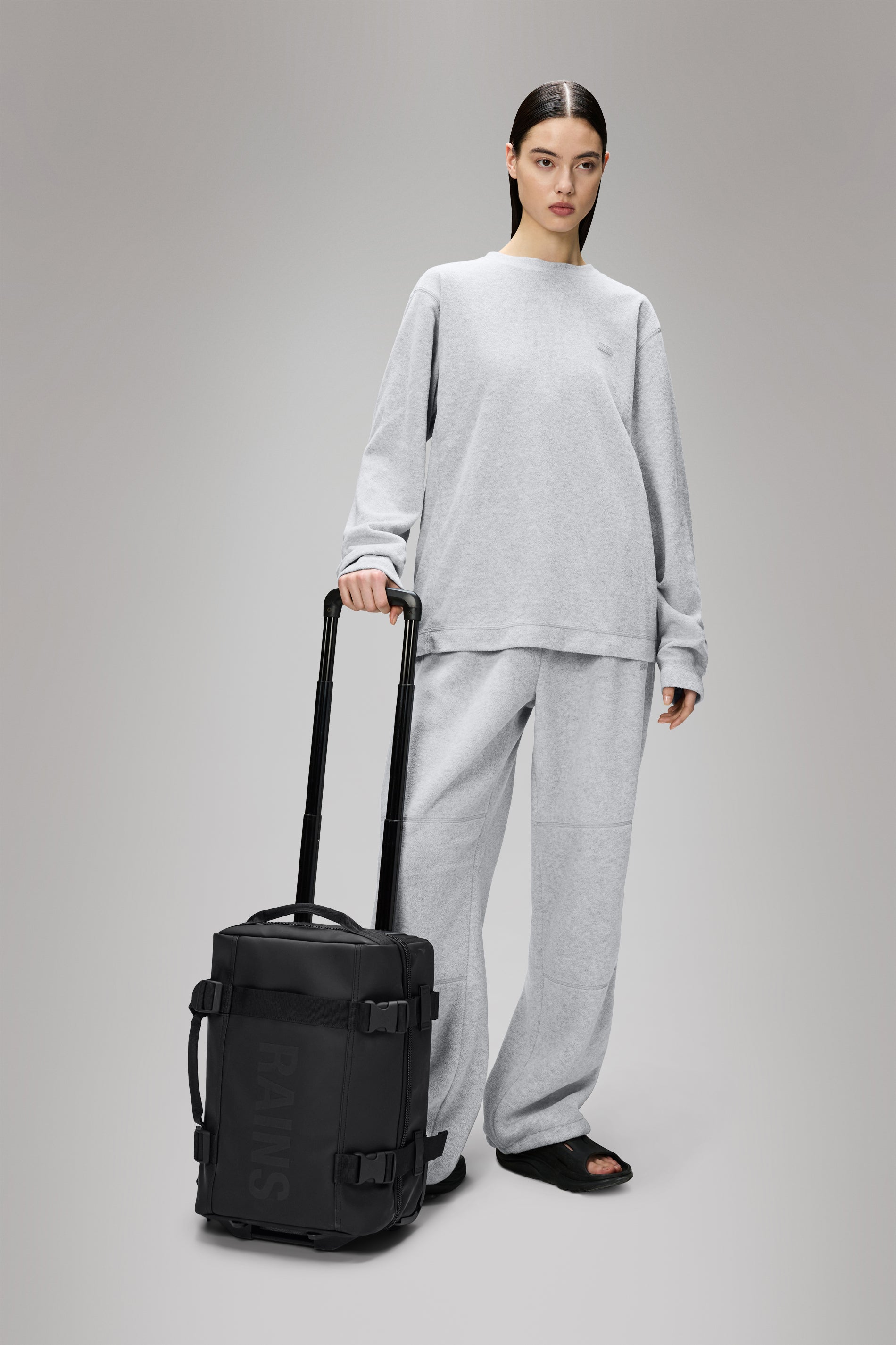 RAINS Texel Cabin Bag Mini Black 28L H45 x D20 x W31 cm Trolley