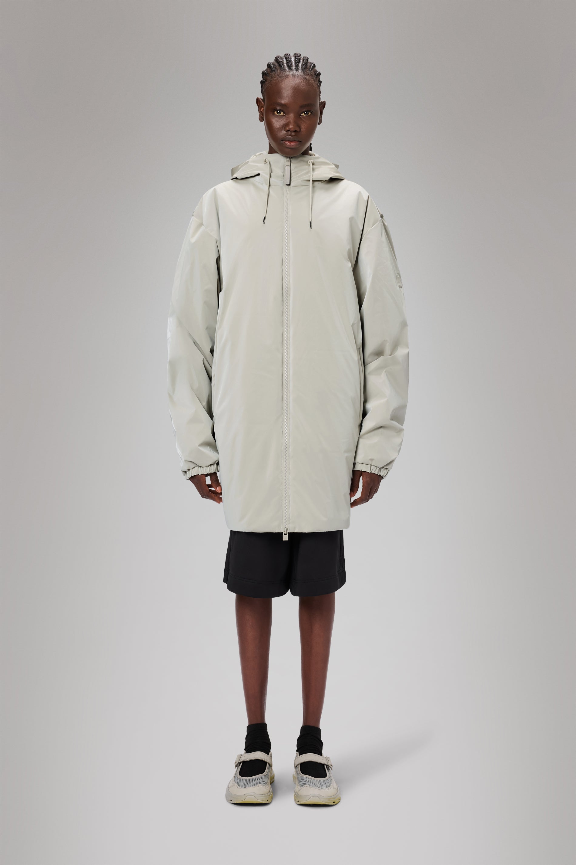 RAINS Lohja Long Insulated Jacket Matrix Jacket