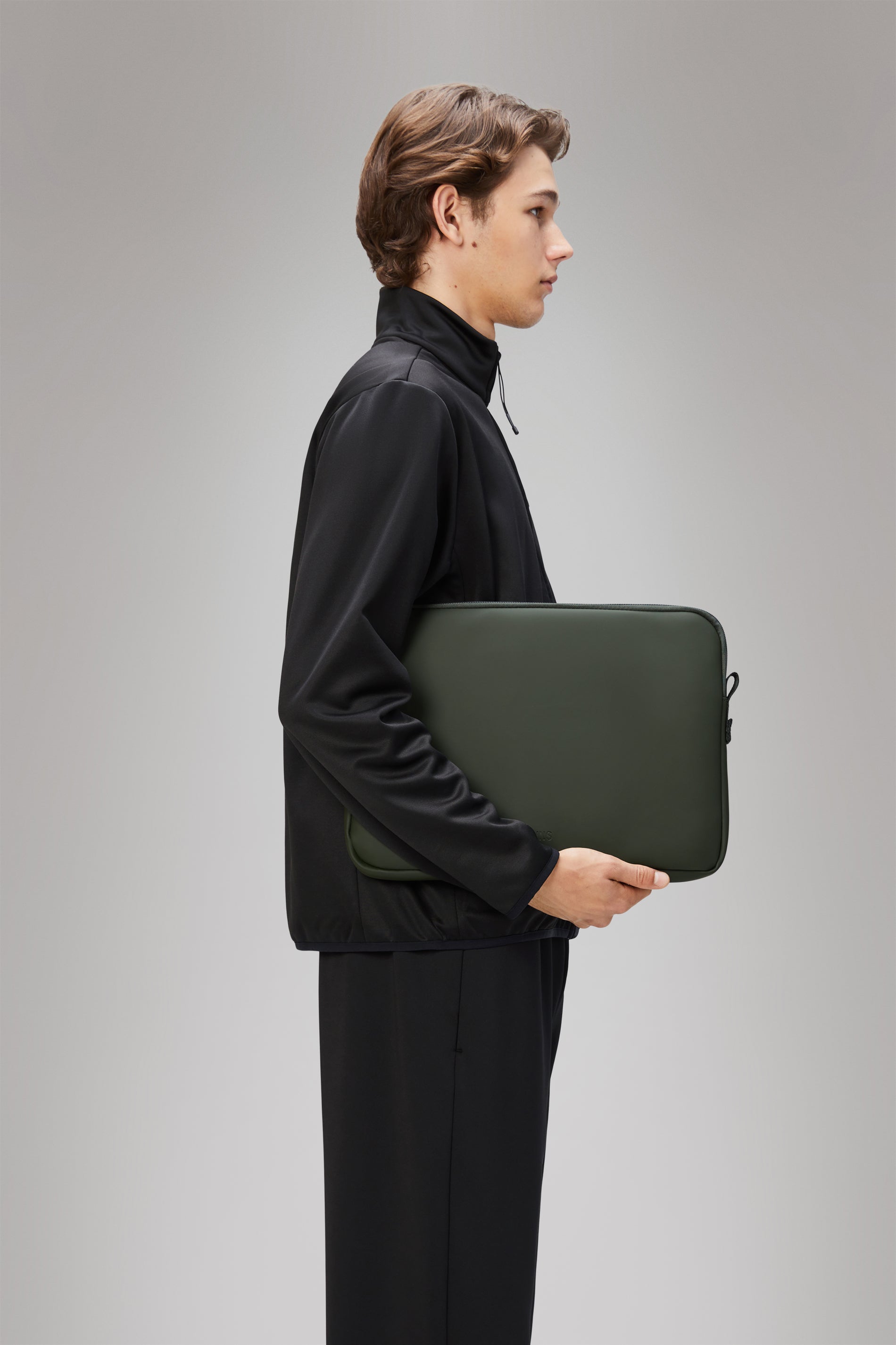 RAINS Trail Laptop Case 15″/16″ Green 2.60L H27 x D2.50 x W38 cm Laptop Case