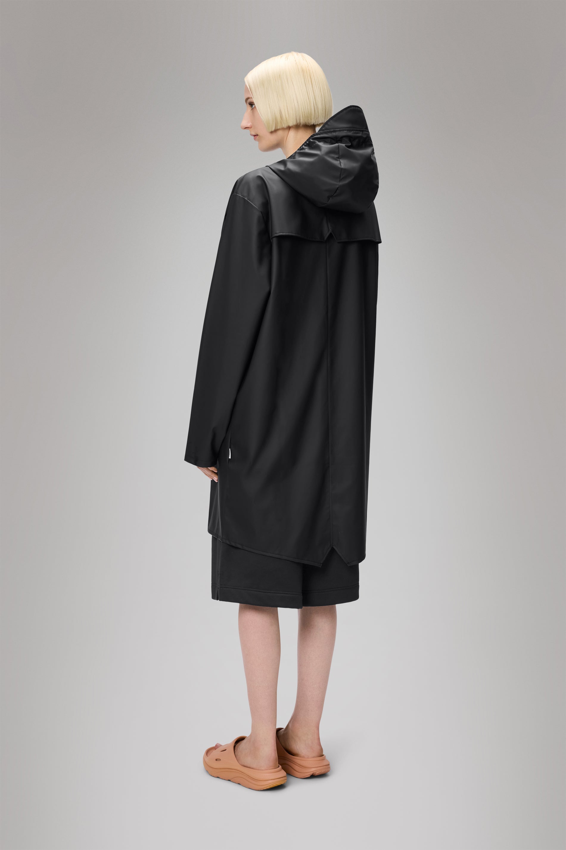 RAINS Long Jacket Black Jacket
