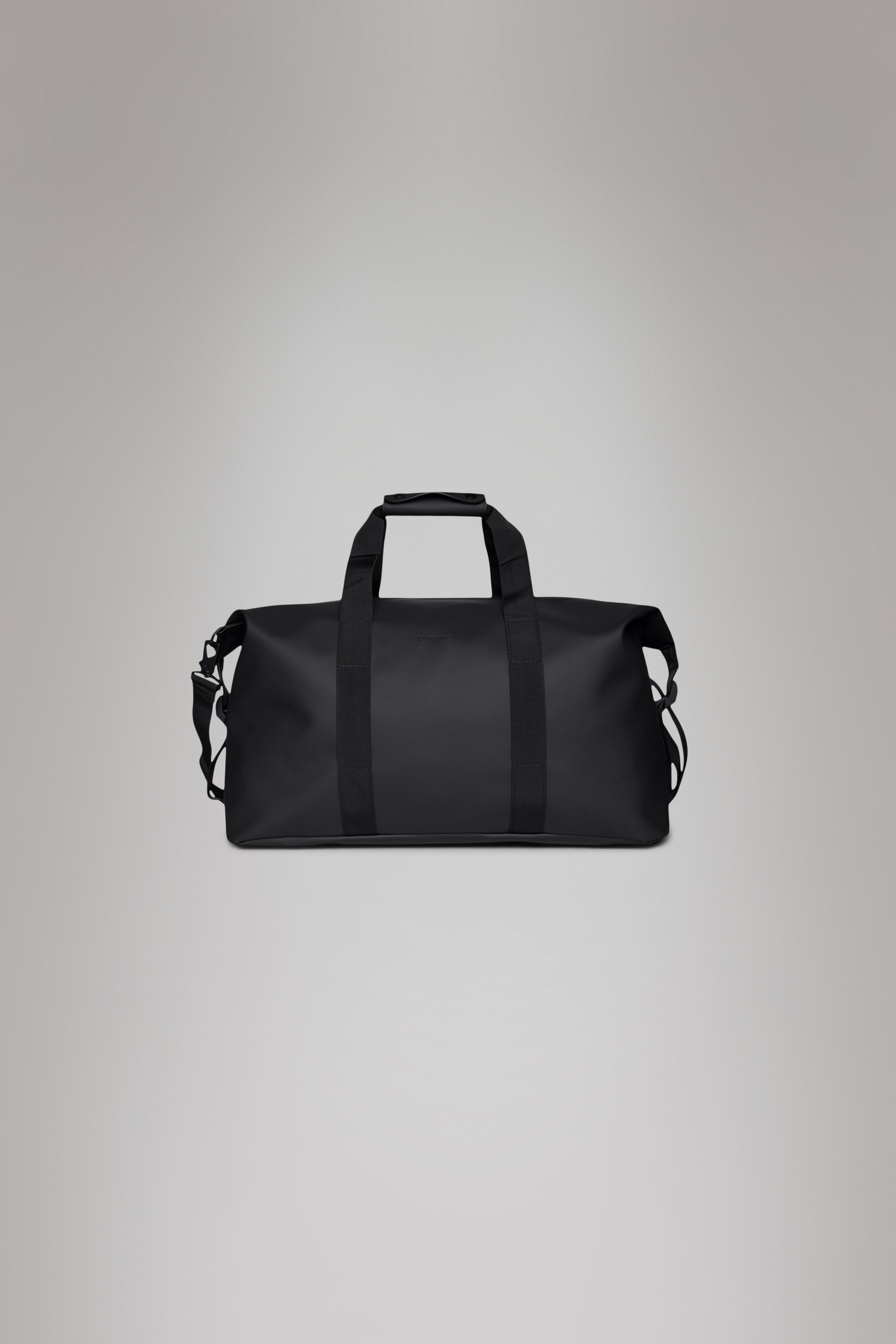 RAINS Hilo Weekend Bag Black Weekender