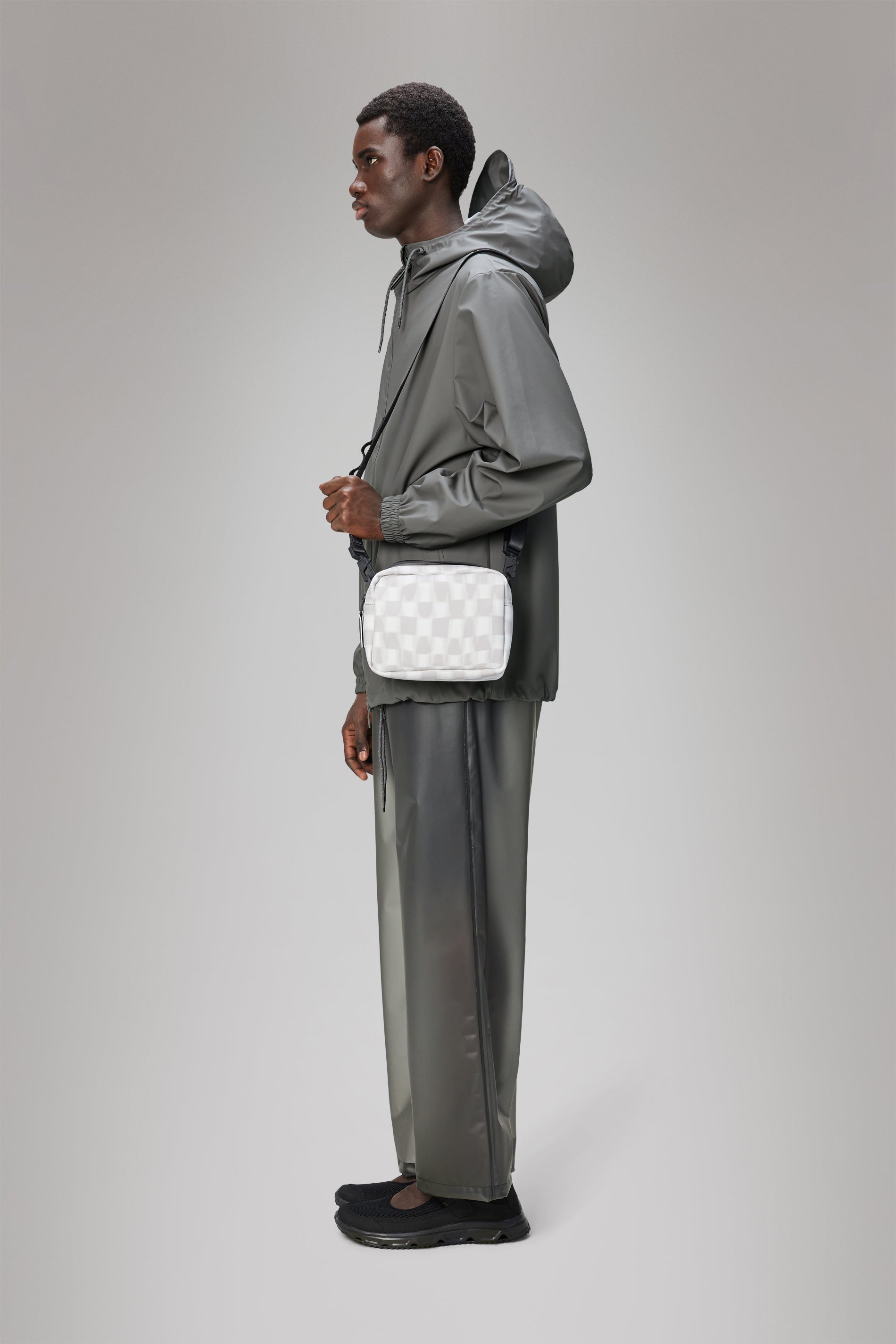 RAINS Box Bag Warp Crossbody