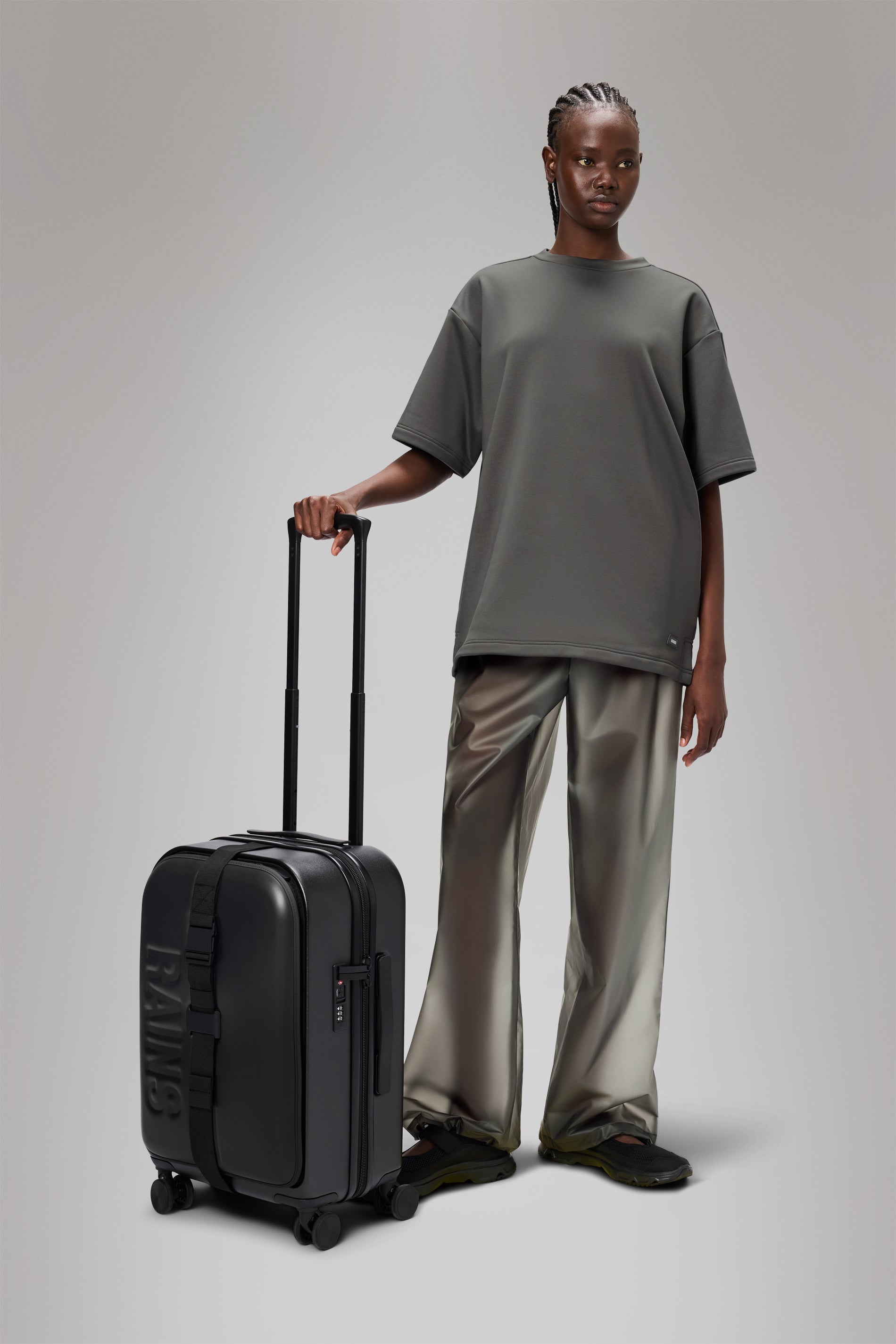 RAINS Texel Cabin Trolley Black Trolley