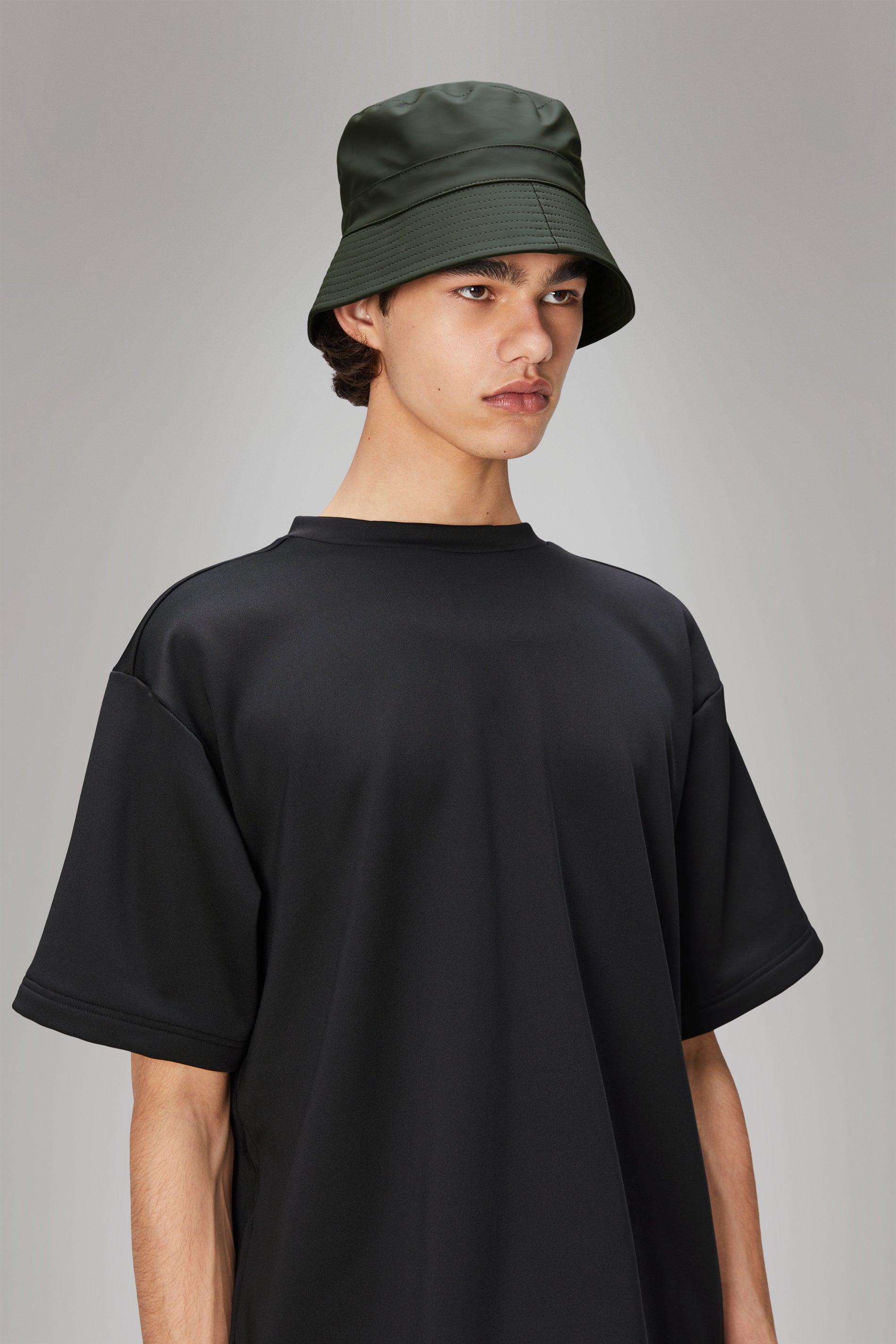 RAINS Bucket Hat Green Headwear