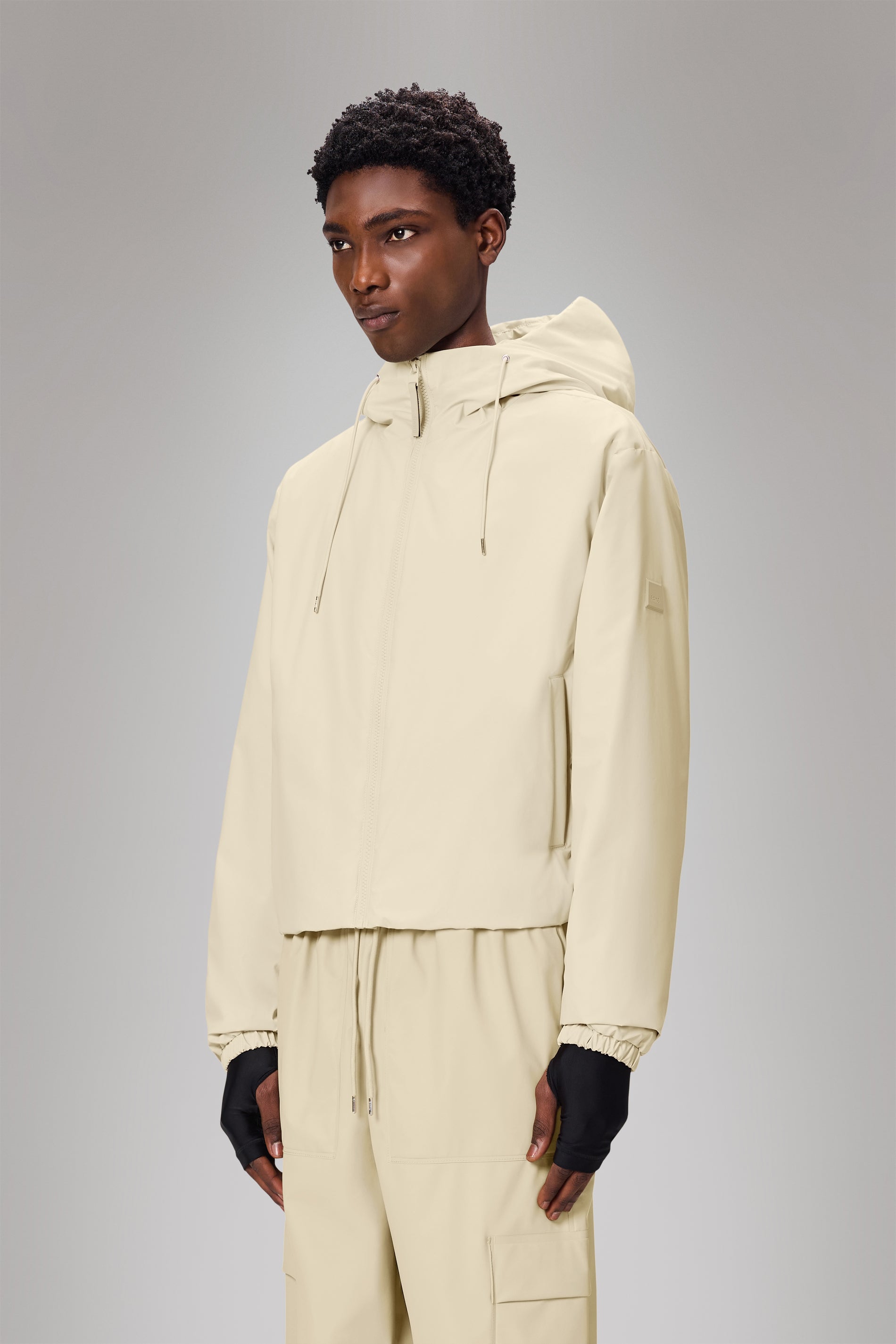 RAINS Lohja Short Insulated Jacket Dune Jacket