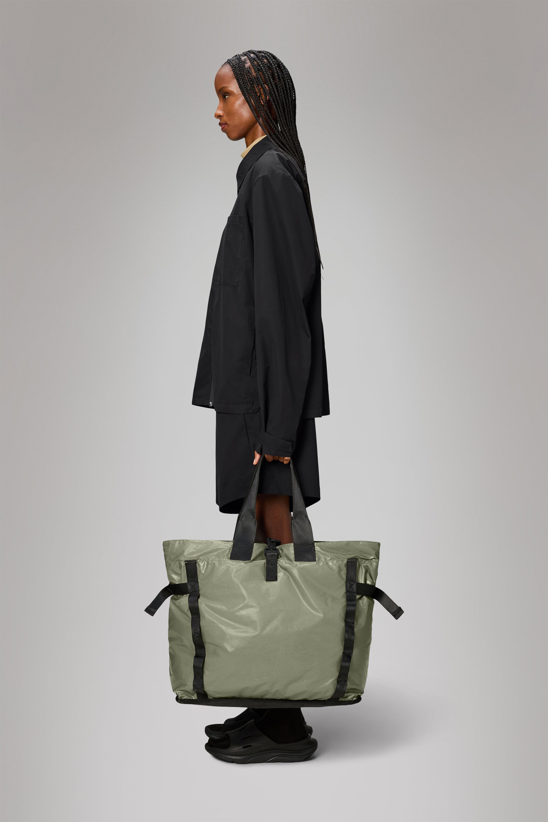 RAINS Sibu Shopper Bag Drift 43L H42 x D20 x W51.50 cm Tote