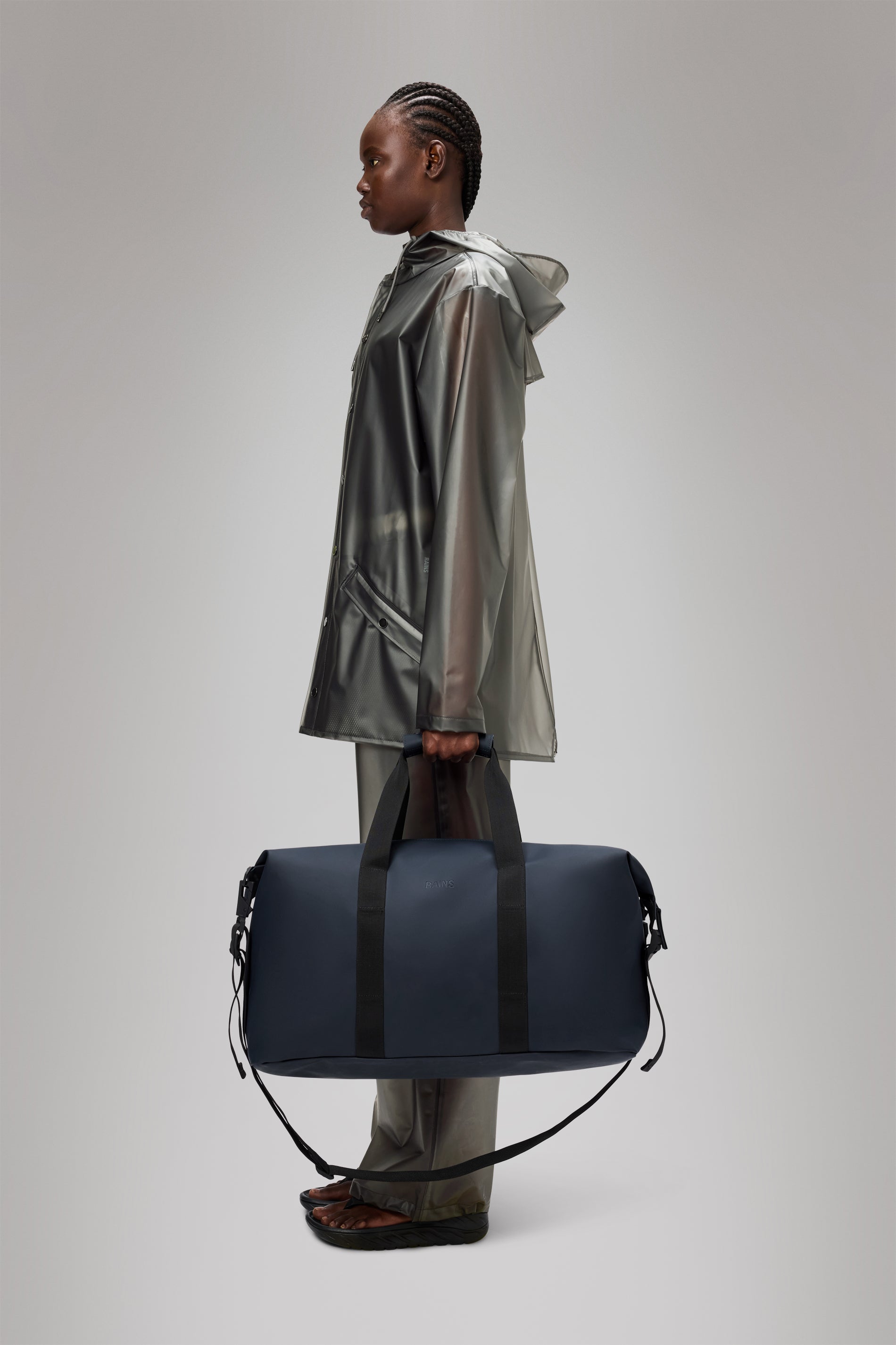 RAINS Hilo Weekend Bag Navy Weekender