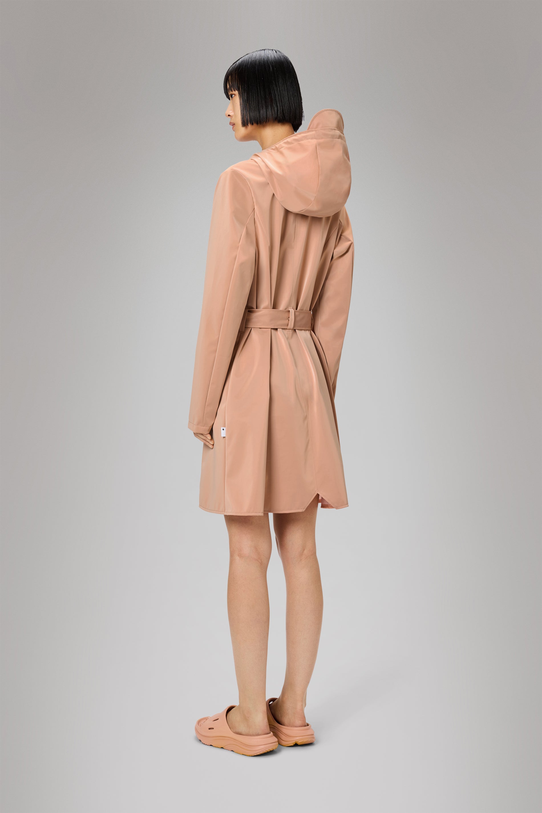 RAINS Curve Long Jacket
 Coy Jacket