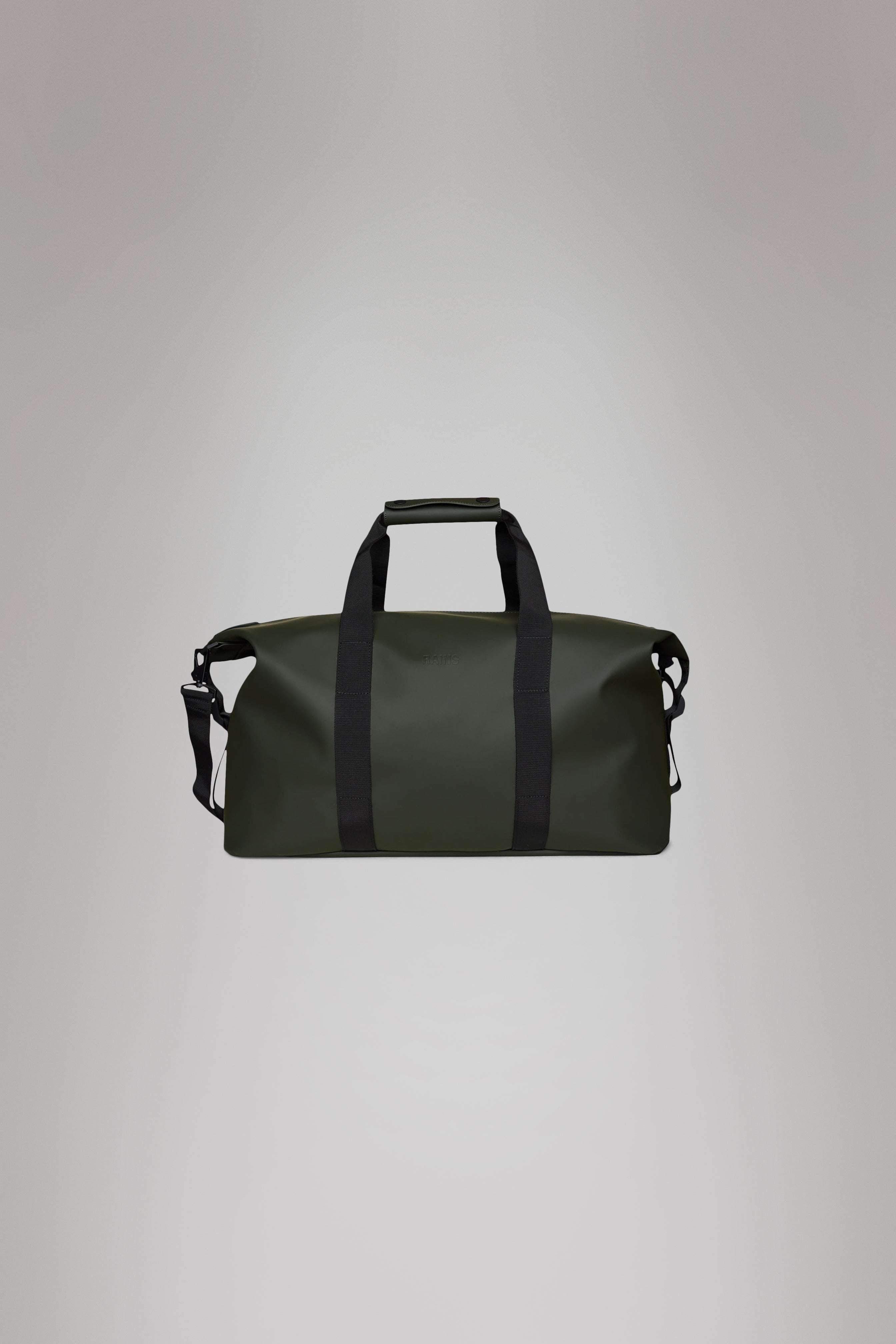 RAINS Hilo Weekend Bag Green Weekender