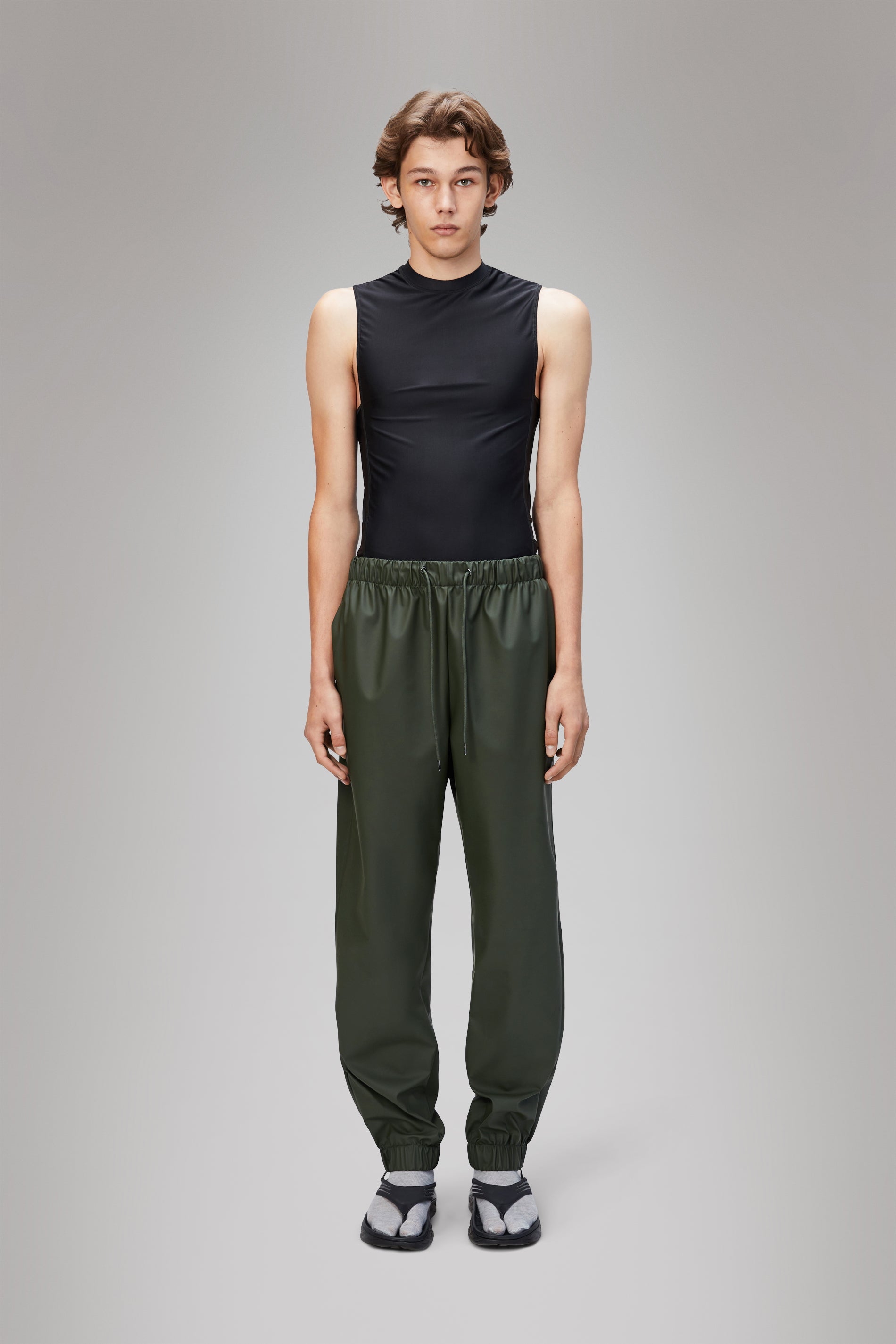 RAINS Rain Pants Regular Green Pants