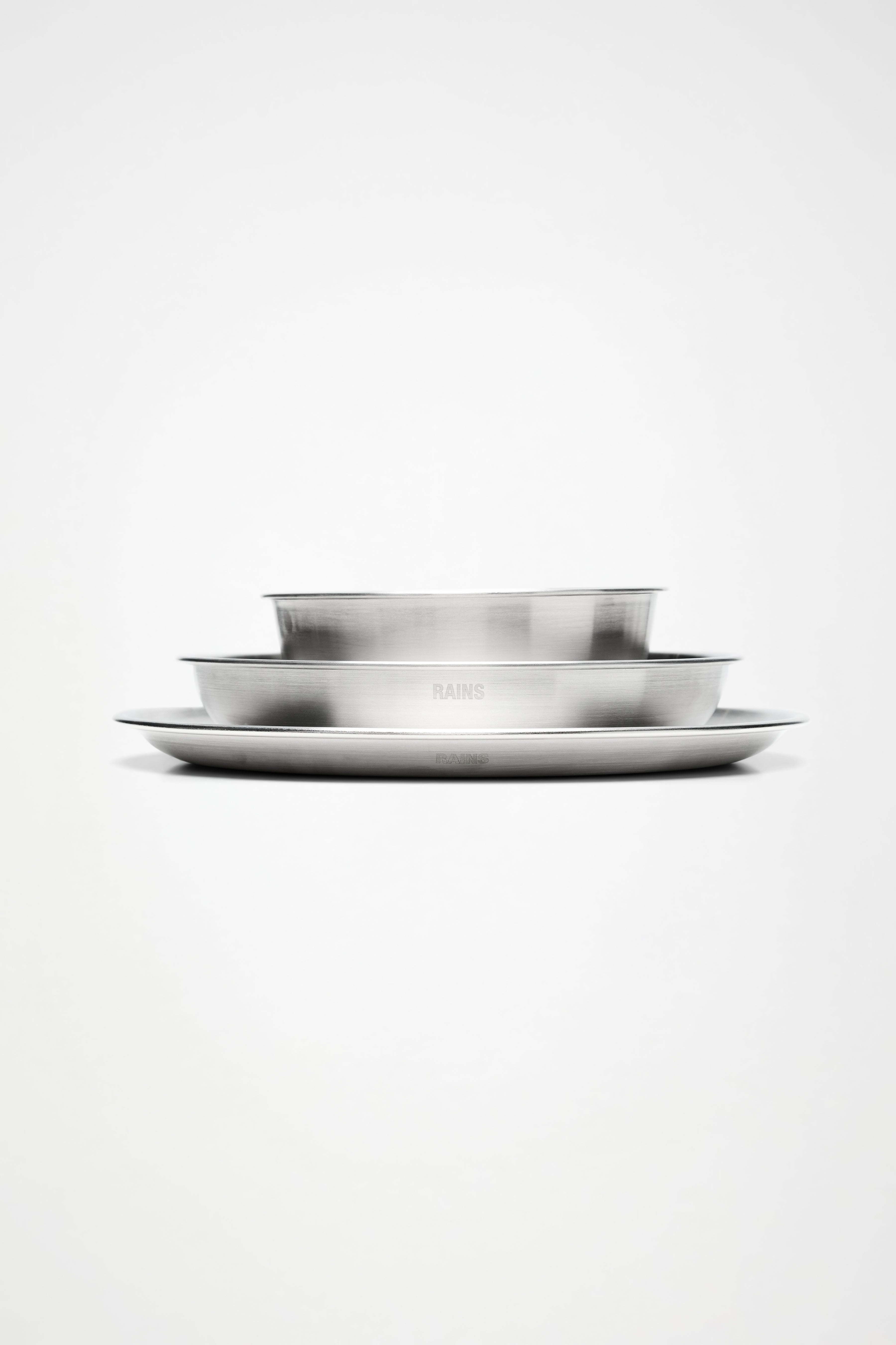 RAINS Stainless Steel 2-Pack Bowls Steel