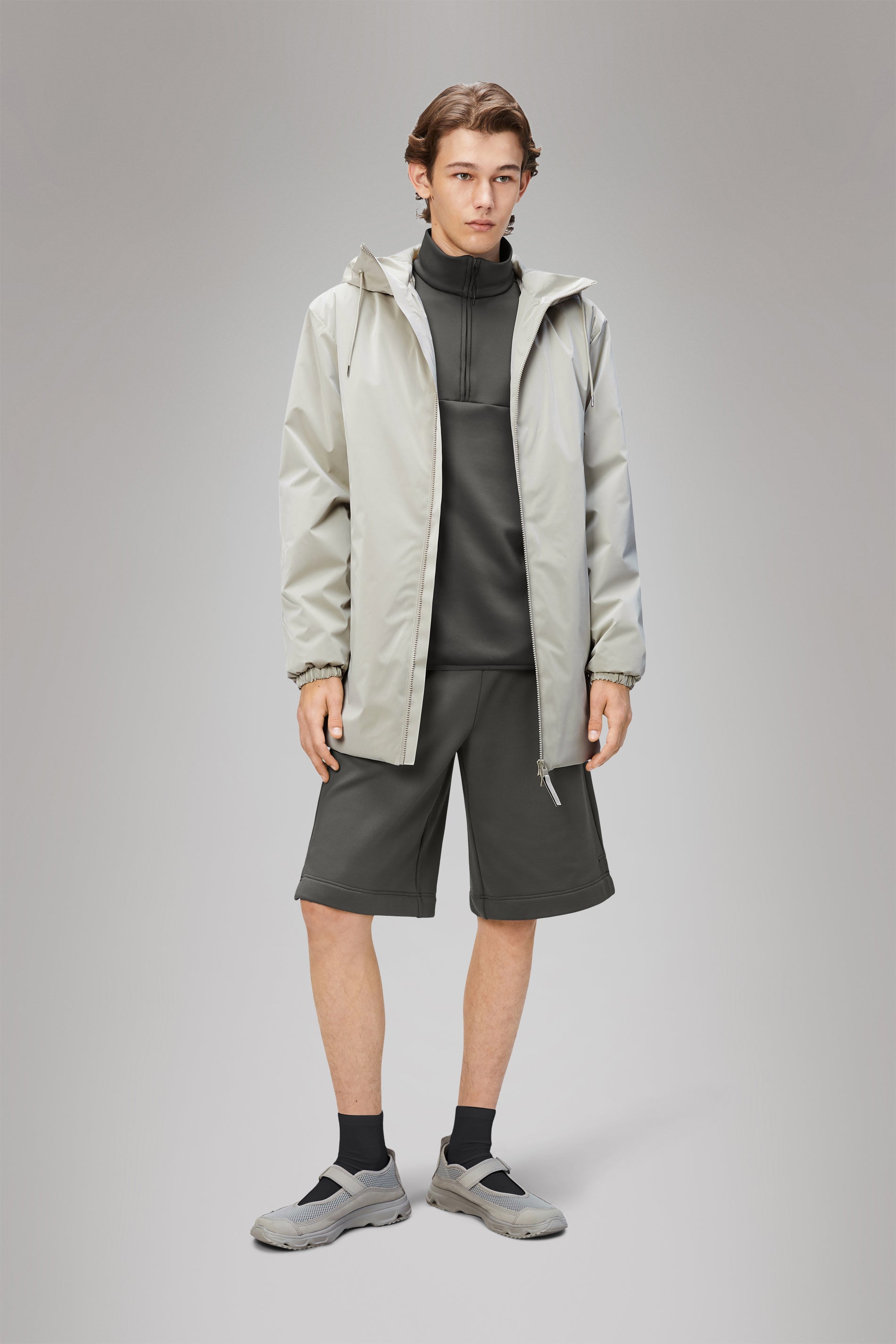 RAINS Lohja Long Insulated Jacket Matrix Jacket