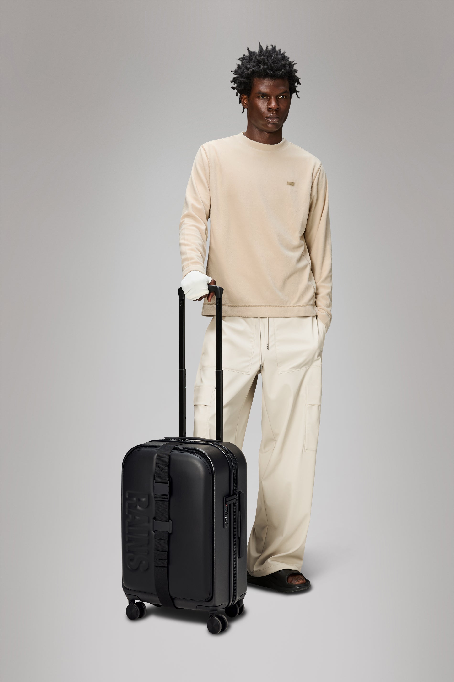 RAINS Texel Cabin Trolley Black Trolley