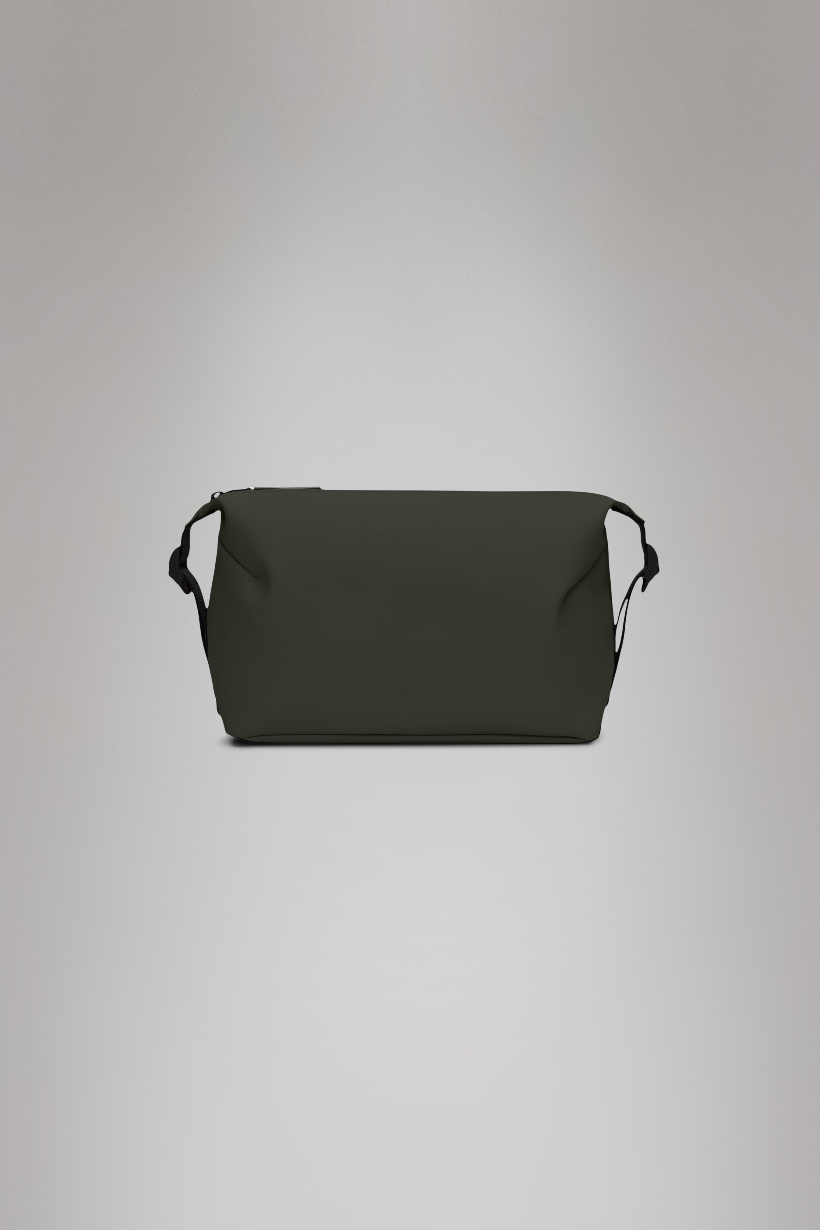 RAINS Hilo Wash Bag Green 4.40L H14 x D12 x W26 cm Washbag