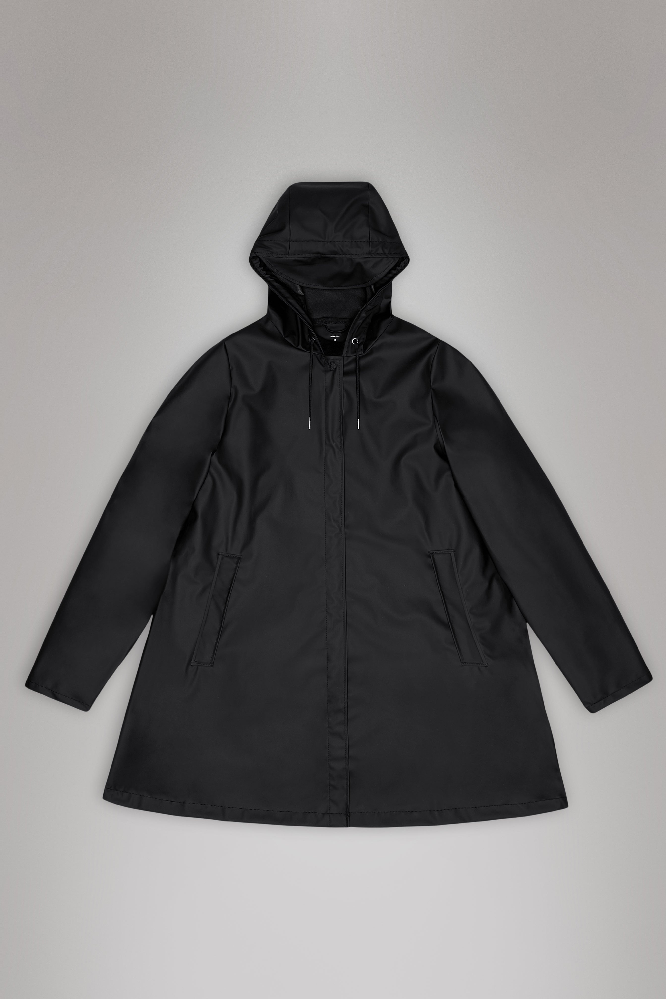 RAINS A-line W Jacket Black Jacket
