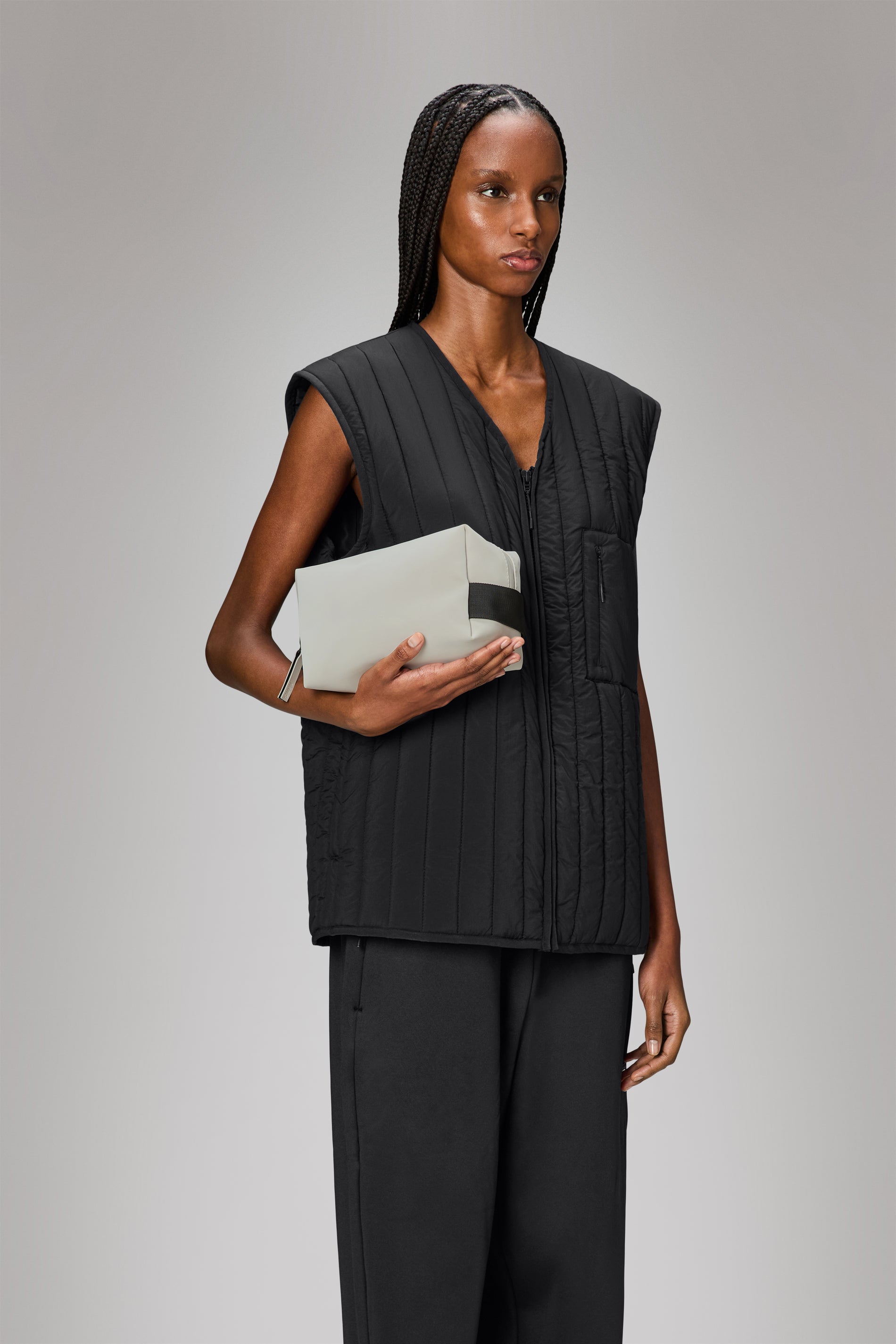 RAINS Wash Bag Small Matrix Wash Bag